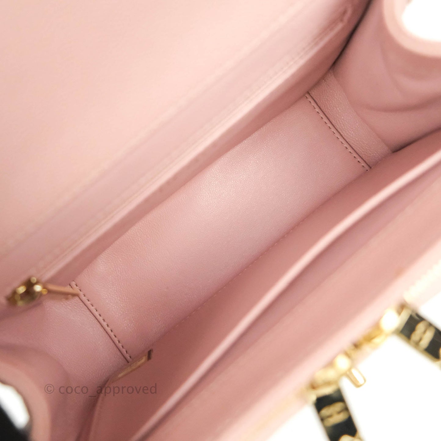 Chanel Quilted Small Business Affinity Flap Pink Caviar Gold Hardware