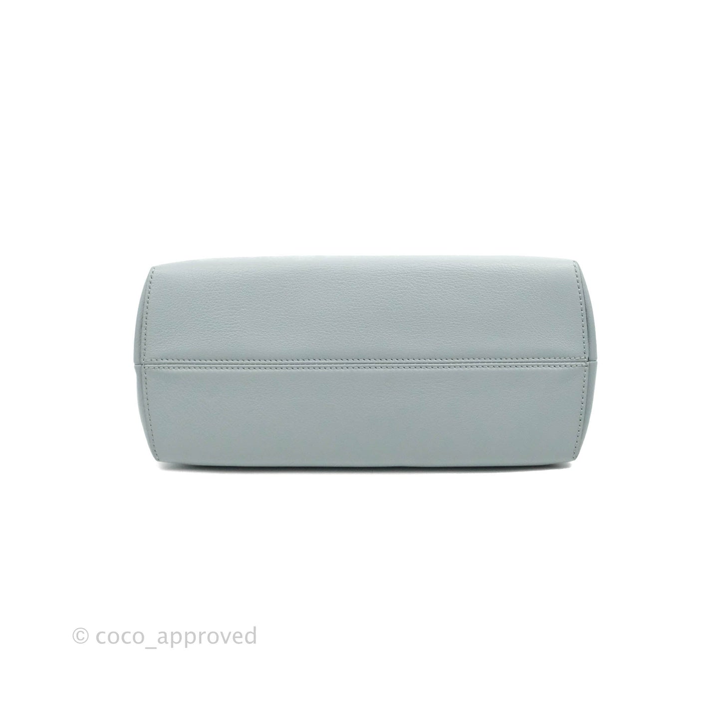 Fendi Medium By The Way Multicolour Light Blue/Light Beige Grained leather