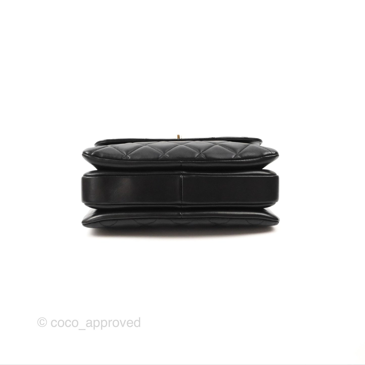 Chanel Trendy CC Small Black Lambskin Gold Hardware