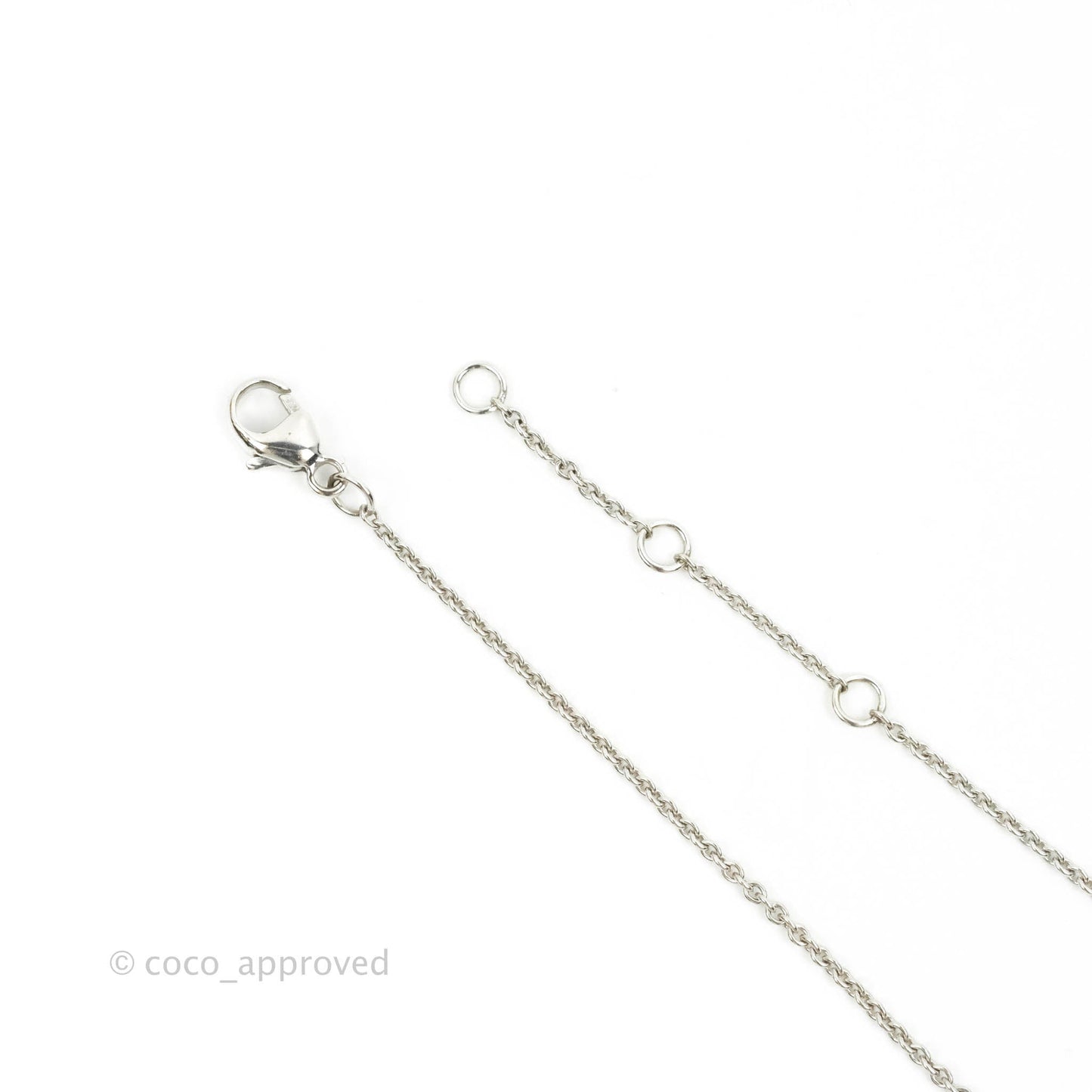 De Beers Infinity Bracelet White Gold Diamond 0.06ct