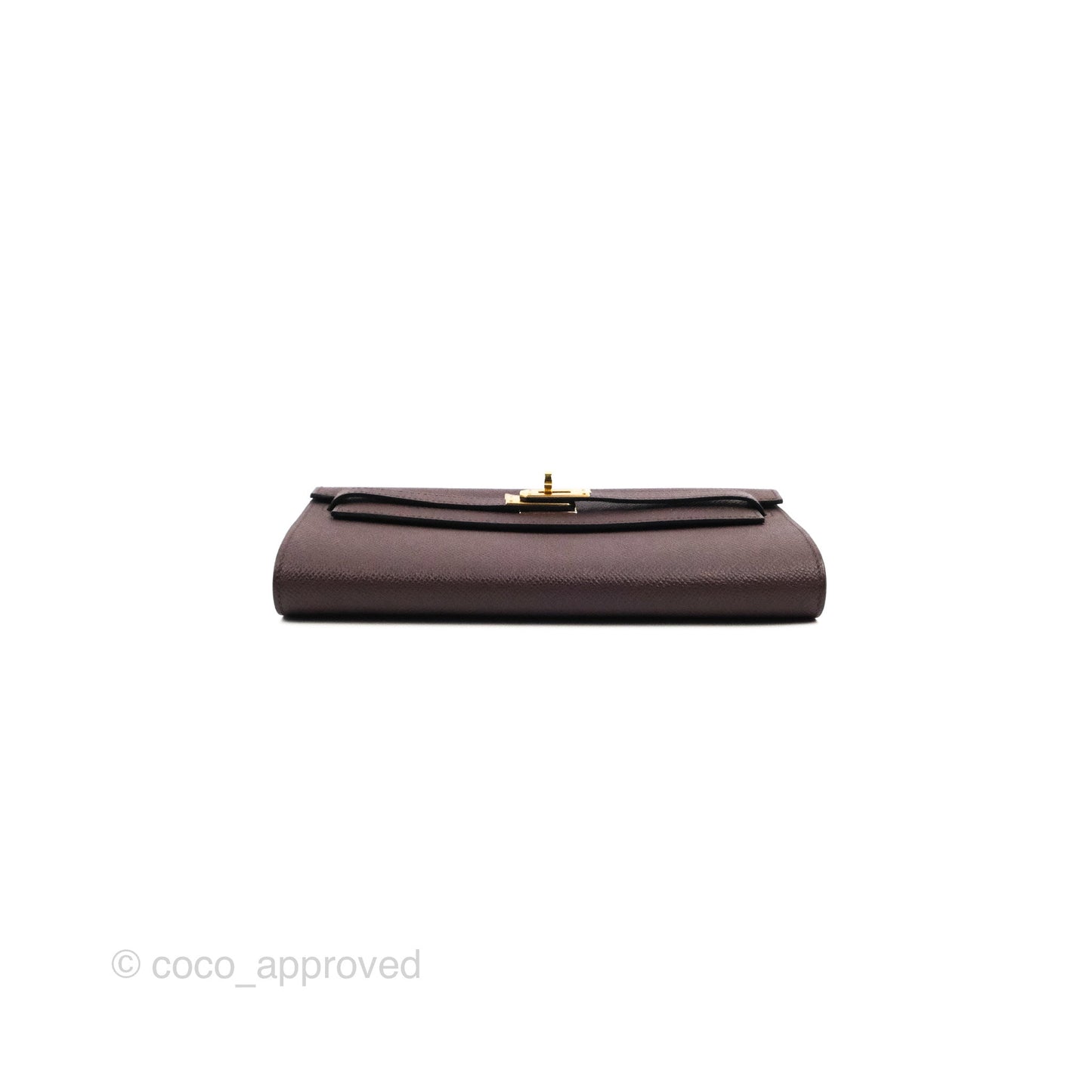 Hermès Kelly To Go Wallet Rouge Sellier Epsom Gold Hardware