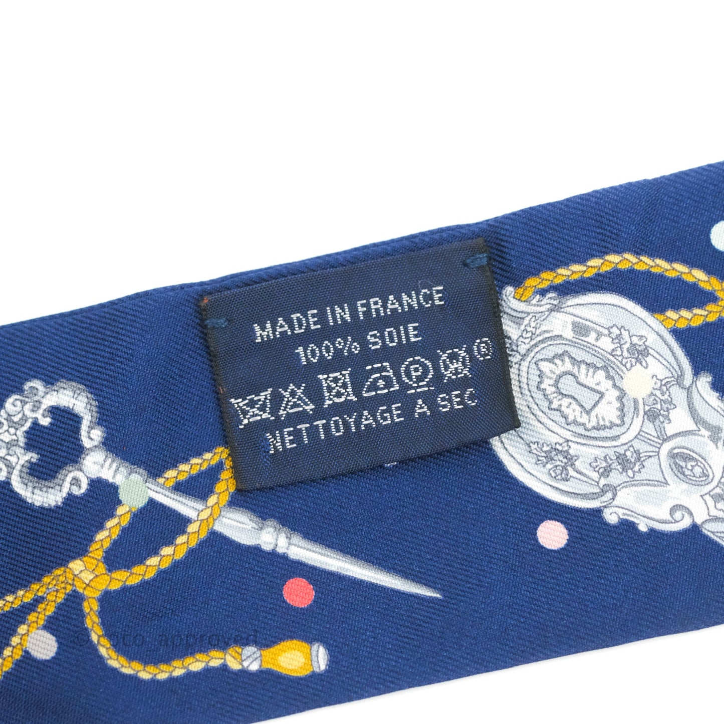 Hermes Silk Les Cles A Pois Twilly
