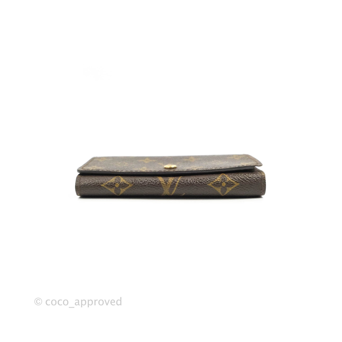 Louis Vuitton Vintage Monogram Canvas Wallet Brown