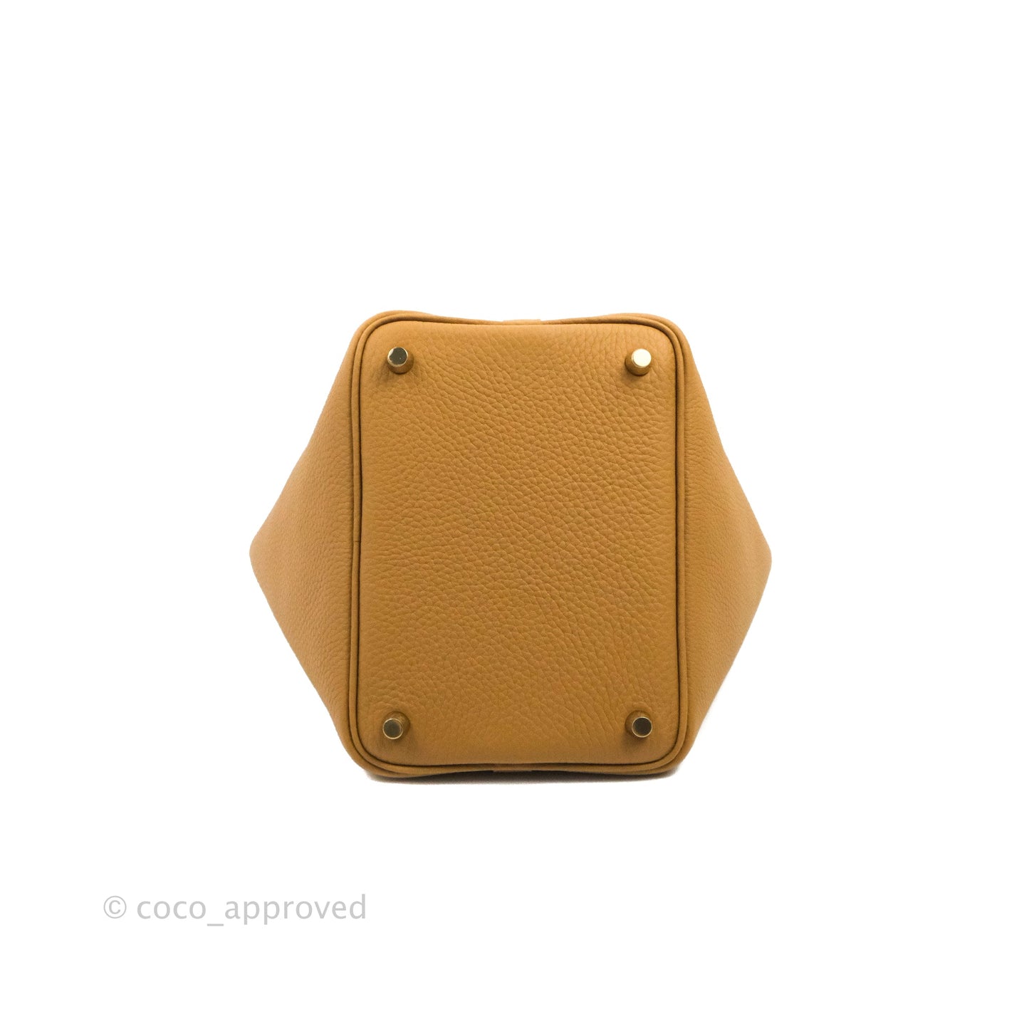 Hermès Picotin Lock 18 Clemence Biscuit 48 Gold Hardware