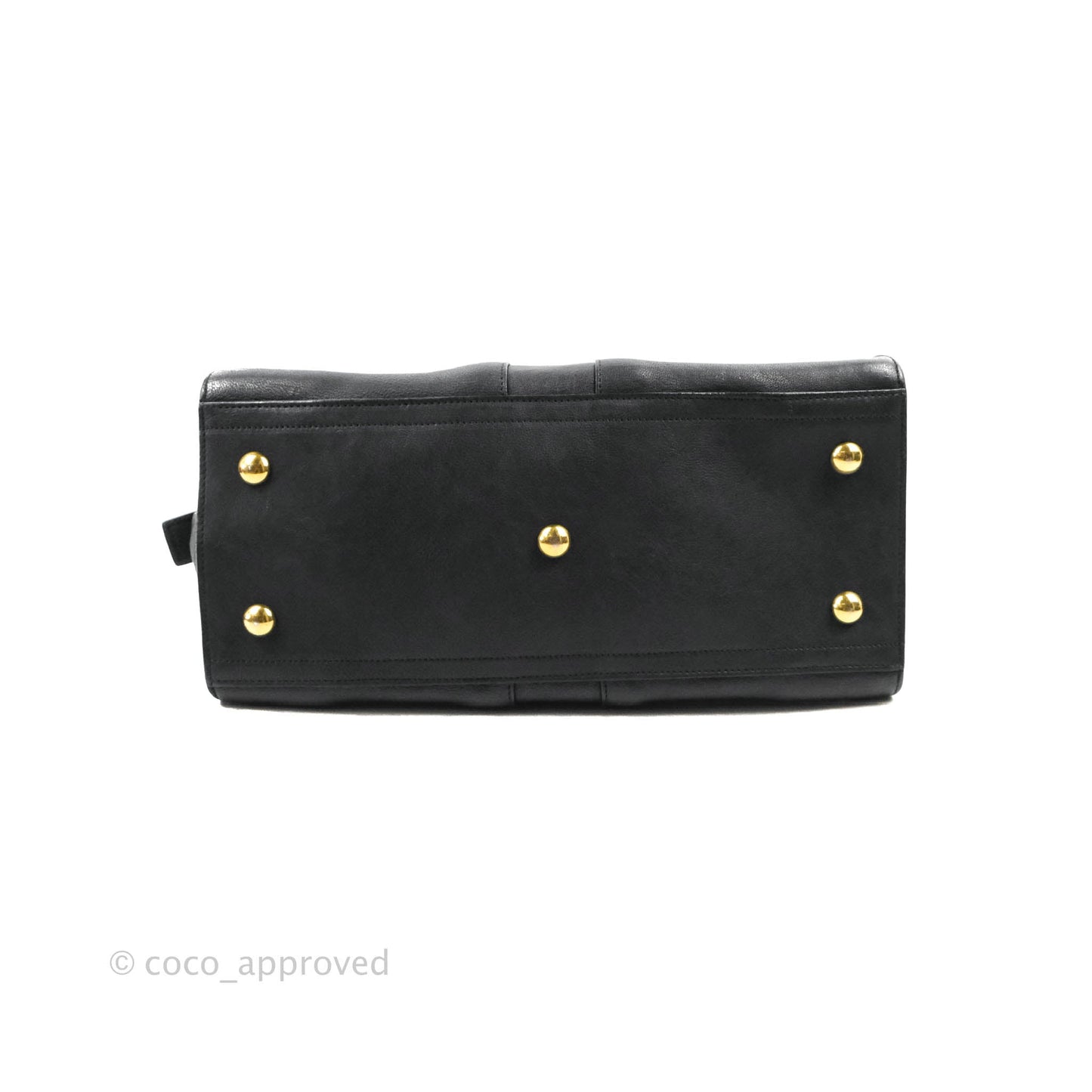 Saint Laurent Cabas Chyc Dark Navy Gold Hardware