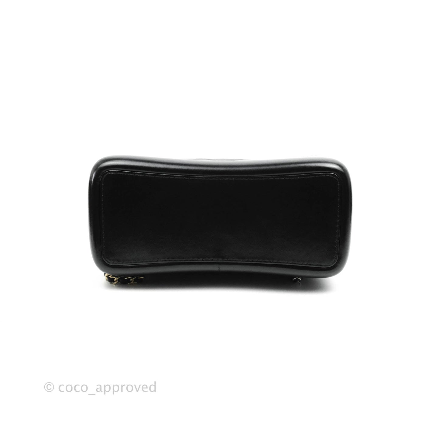 Chanel Small Gabrielle Backpack Black Aged Calfskin