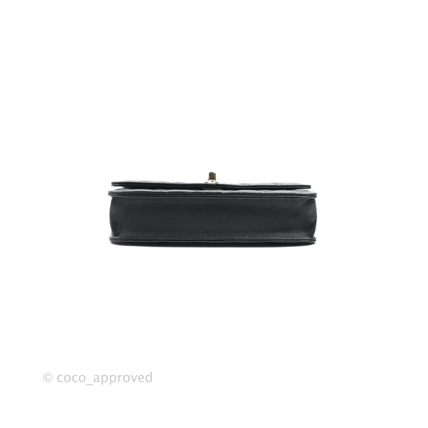 Chanel Trendy CC WOC Black Lambskin Gold Hardware