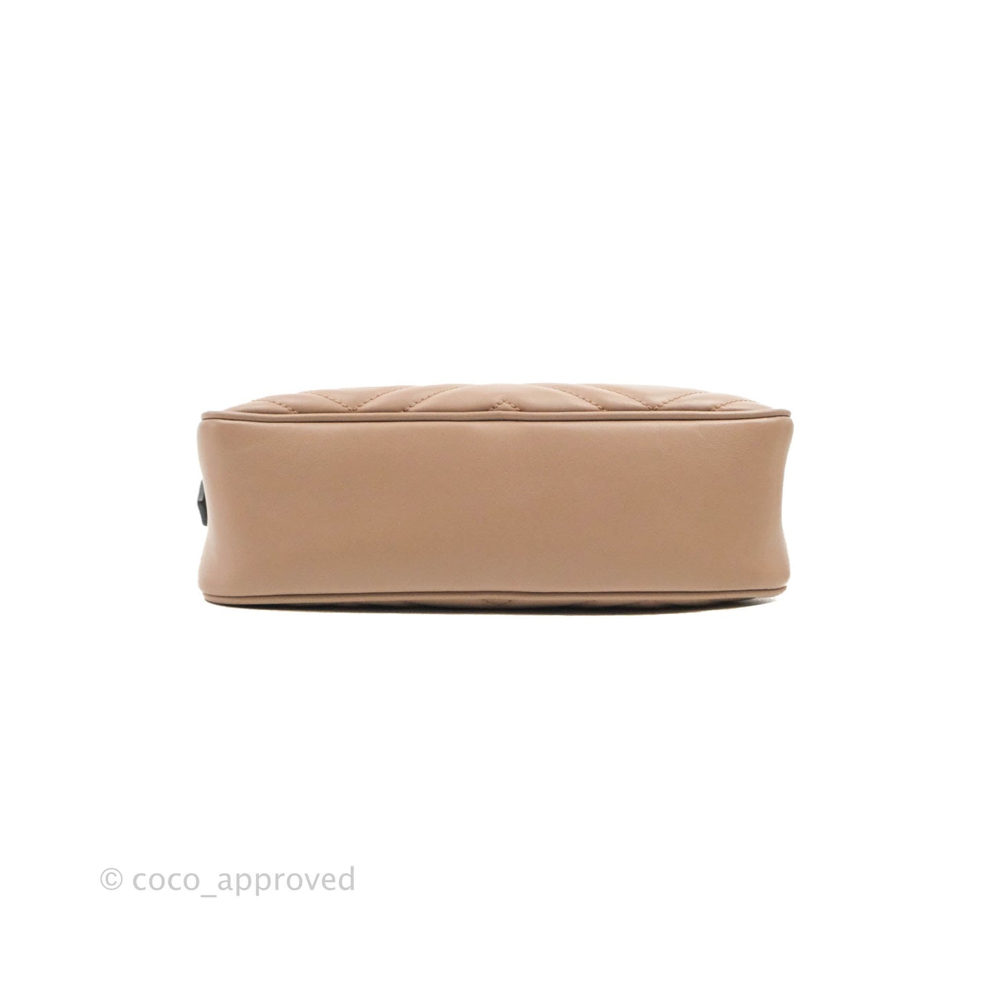 Gucci Small Matelasse GG Marmont Camera Bag Dusty Pink Calfskin Gold Hardware