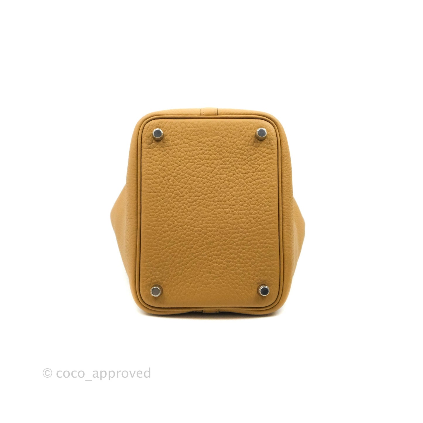 Hermès Picotin Lock 18 PM Biscuit 48 Natural 27 Clemence Palladium Hardware