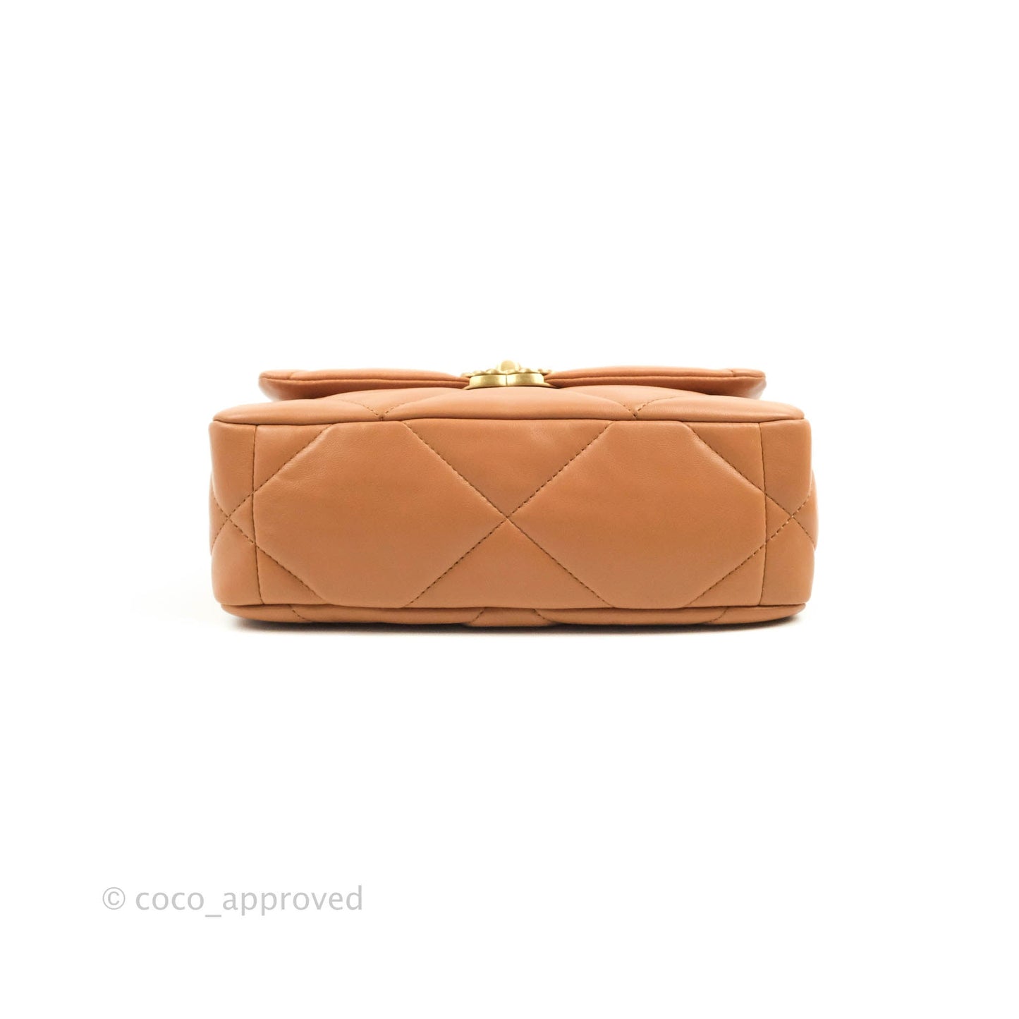 Chanel 19 Small Caramel Dark Beige Mixed Hardware 21K