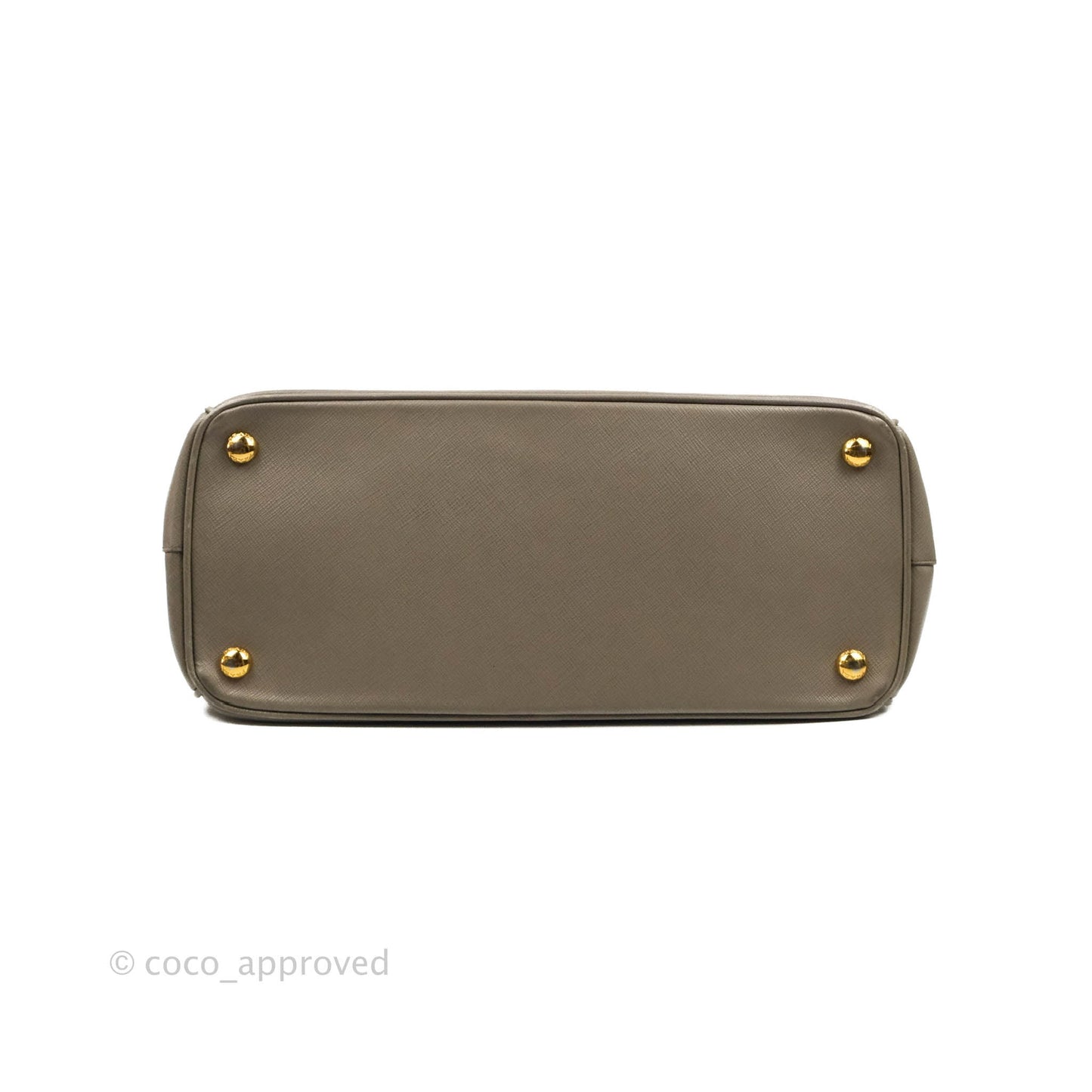 Prada Small Saffiano Lux Galleria Bag Argilla