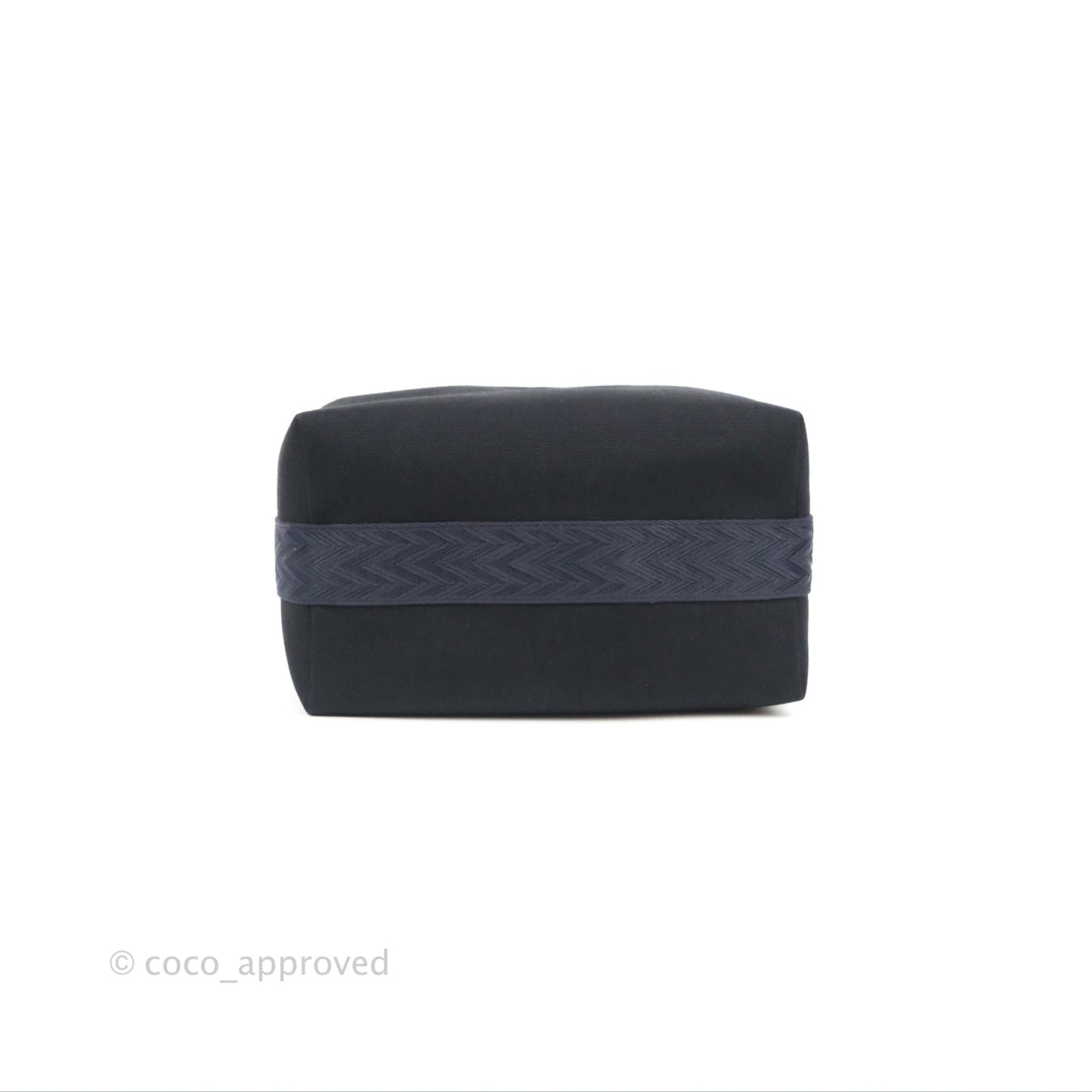 Hermès Large Bride-A-Brac Navy Canvas