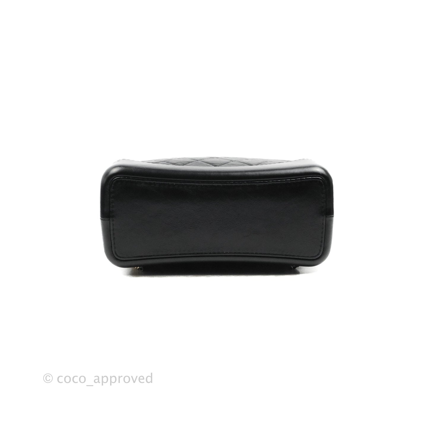 Chanel Medium Gabrielle Backpack Black Aged Calfskin