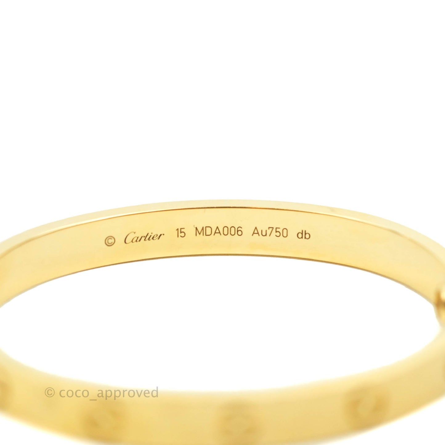 Cartier Love Bracelet Yellow Gold