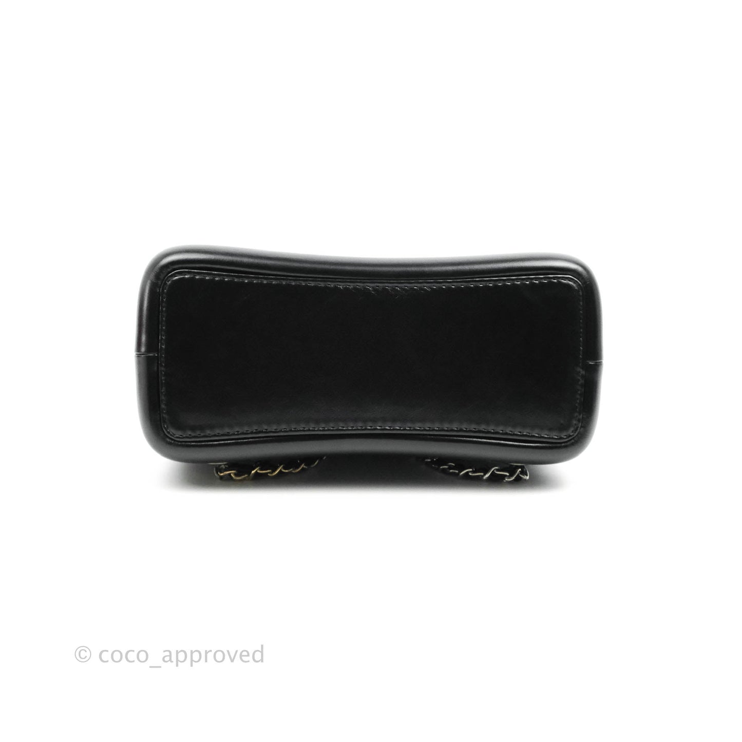 Chanel Small Gabrielle Backpack Black Aged Calfskin