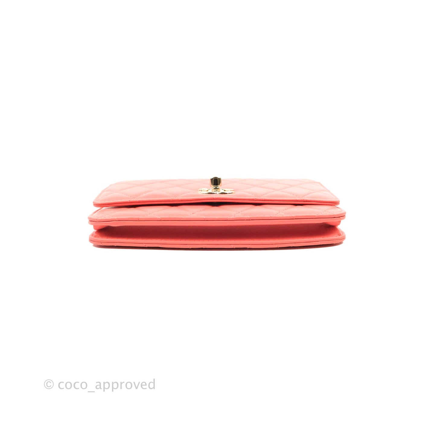Chanel Trendy CC WOC Pink Lambskin Gold Hardware