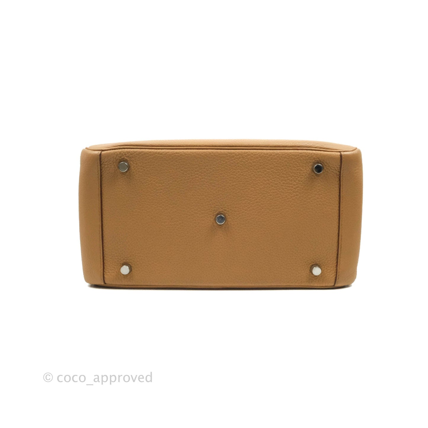 Hermès Lindy 30 Tabac Camel TC Palladium Hardware