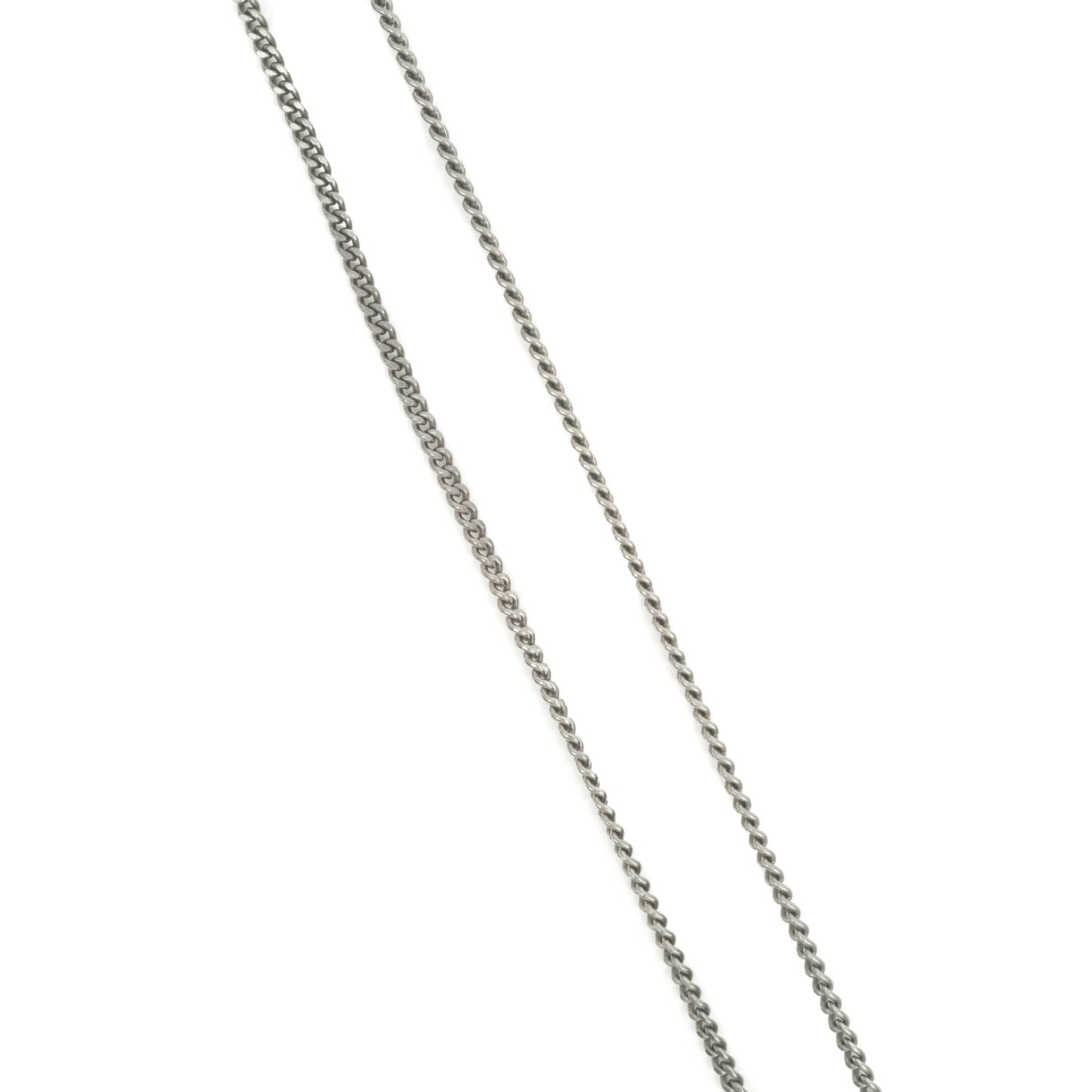 Chanel CC Necklace Ruthenium Hardware 13B