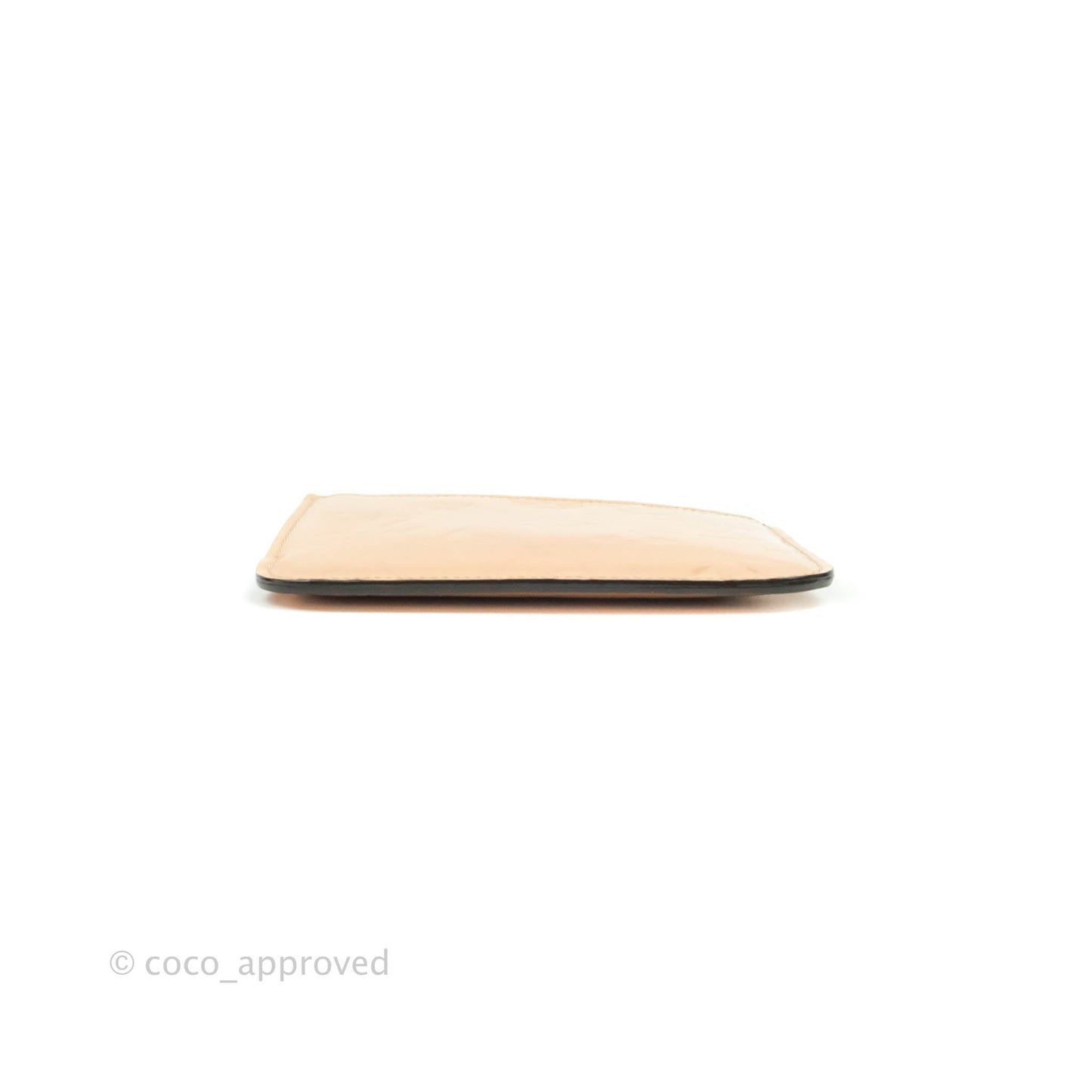 Louis Vuitton Pink Patent Key Pouch Gold Hardware