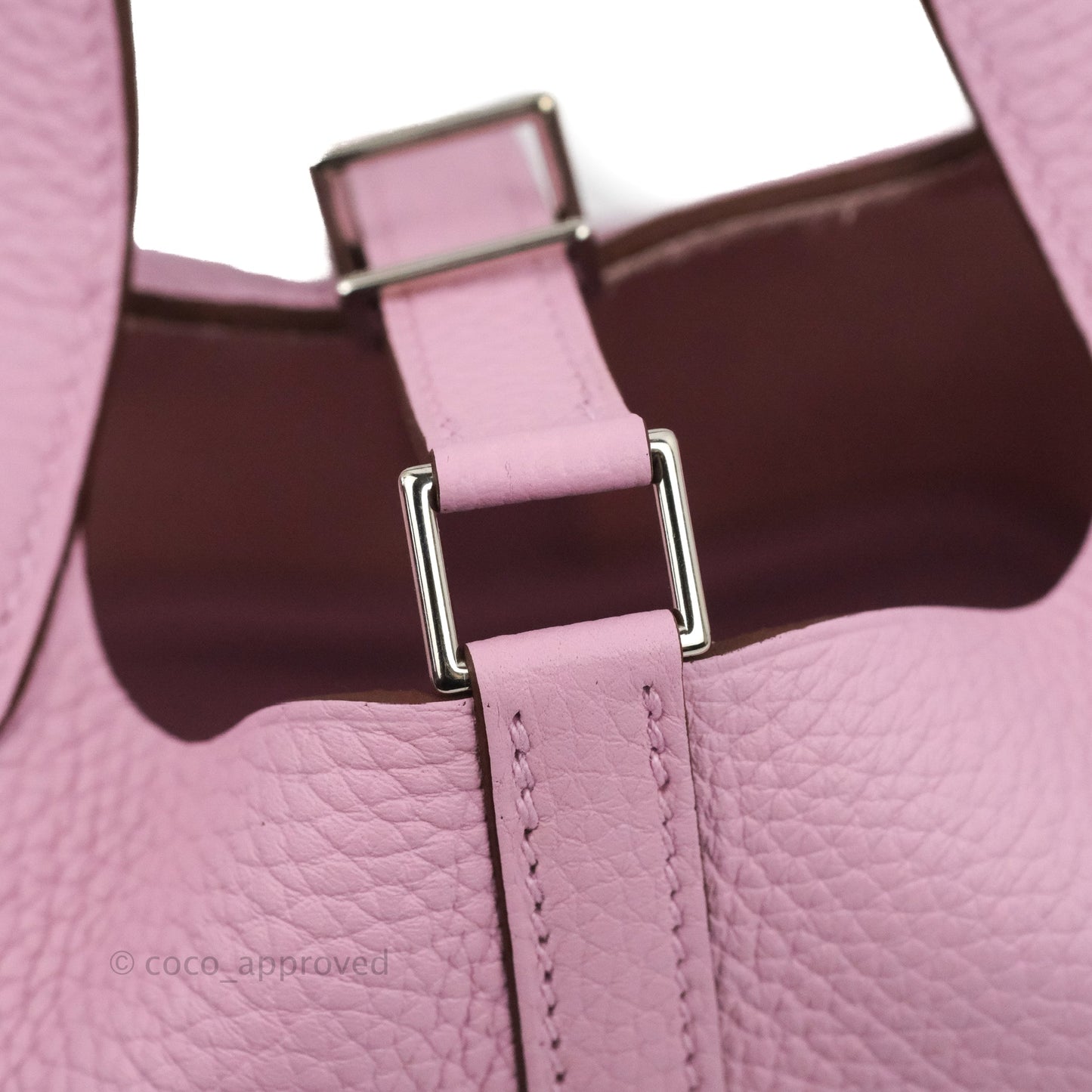 Hermès Picotin Lock 18 Mauve Sylvestre Taurillon Clemence Palladium Hardware