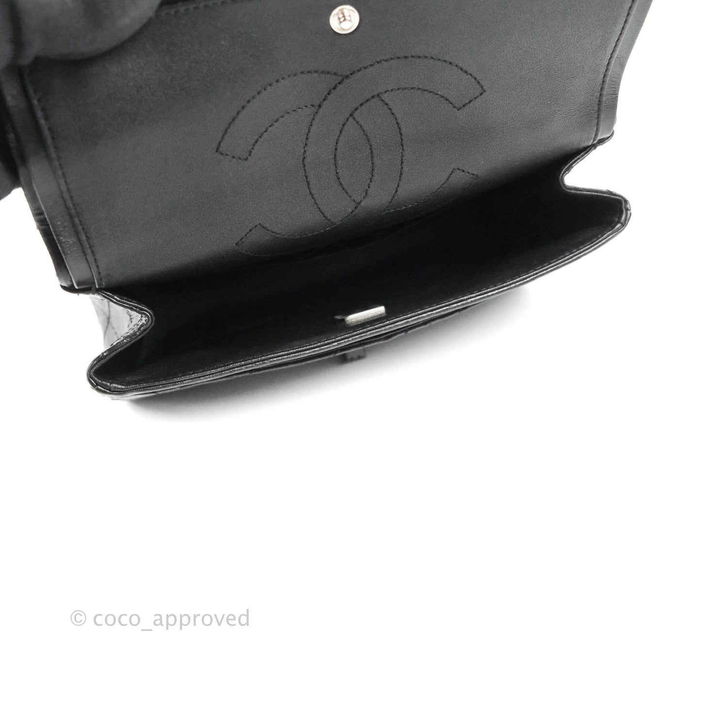 Chanel Reissue 225 Quilted Aged Calfskin So Black