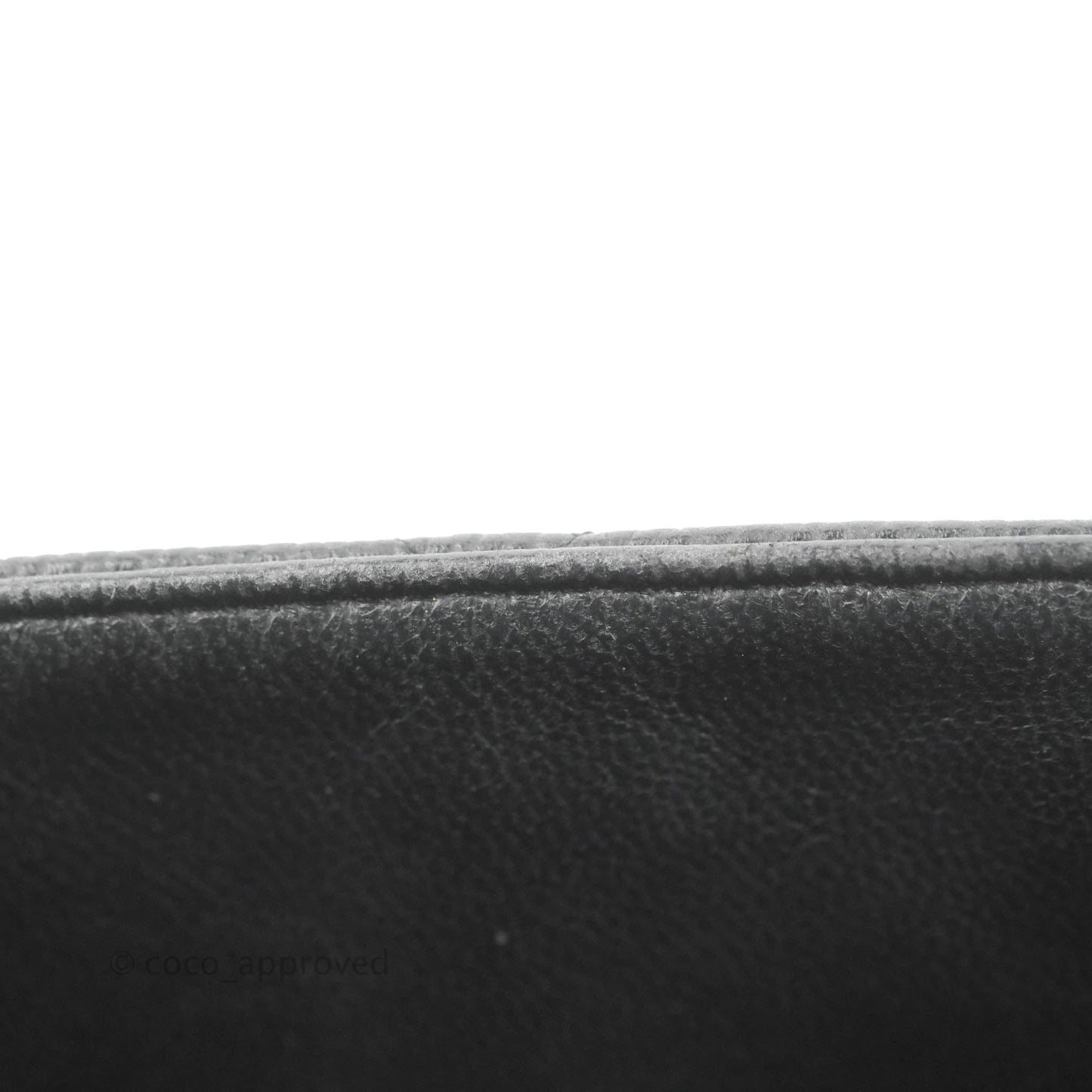 Chanel Jumbo Single Flap Black Caviar Silver Hardware⁣⁣