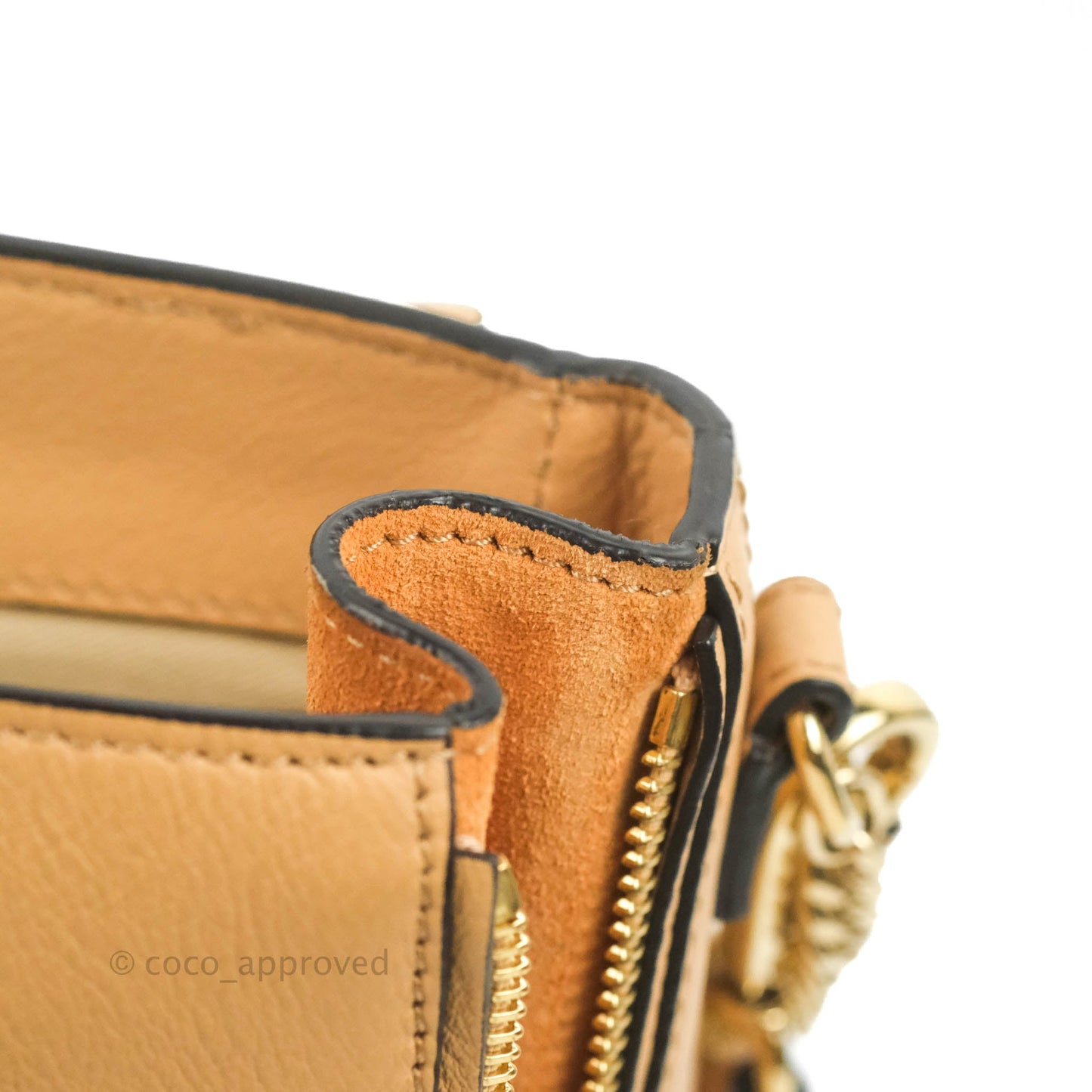 Chloe Small Faye Backpack Suede Calfskin Gold Hardware Blush Nude