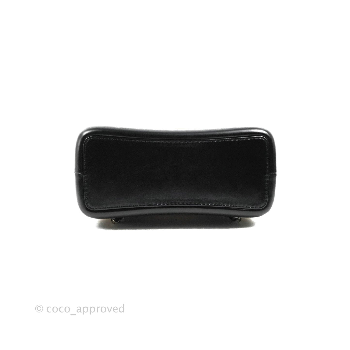 Chanel Small Gabrielle Backpack Beige Black Aged Calfskin