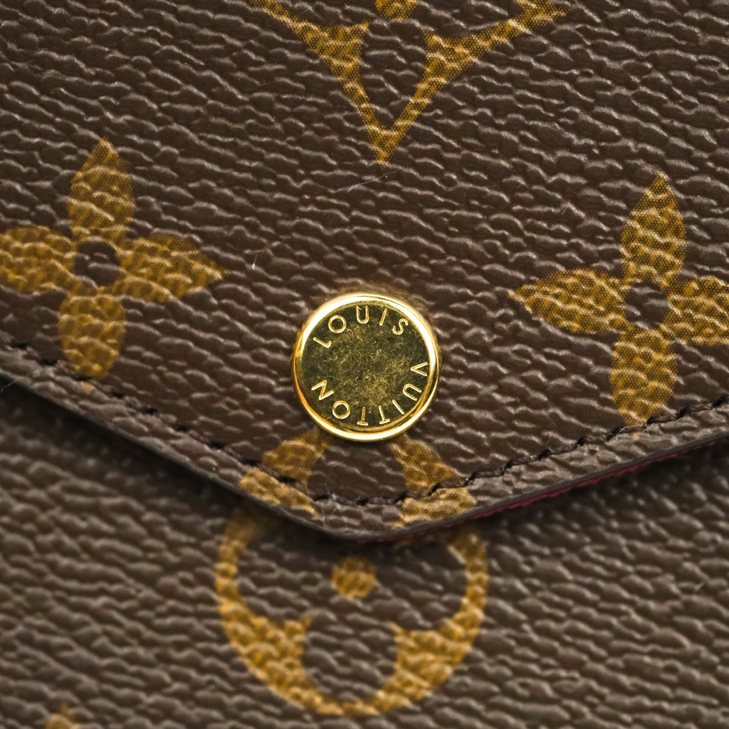 Louis Vuitton Félicie Pochette Monogram Canvas Fuchsia Pink