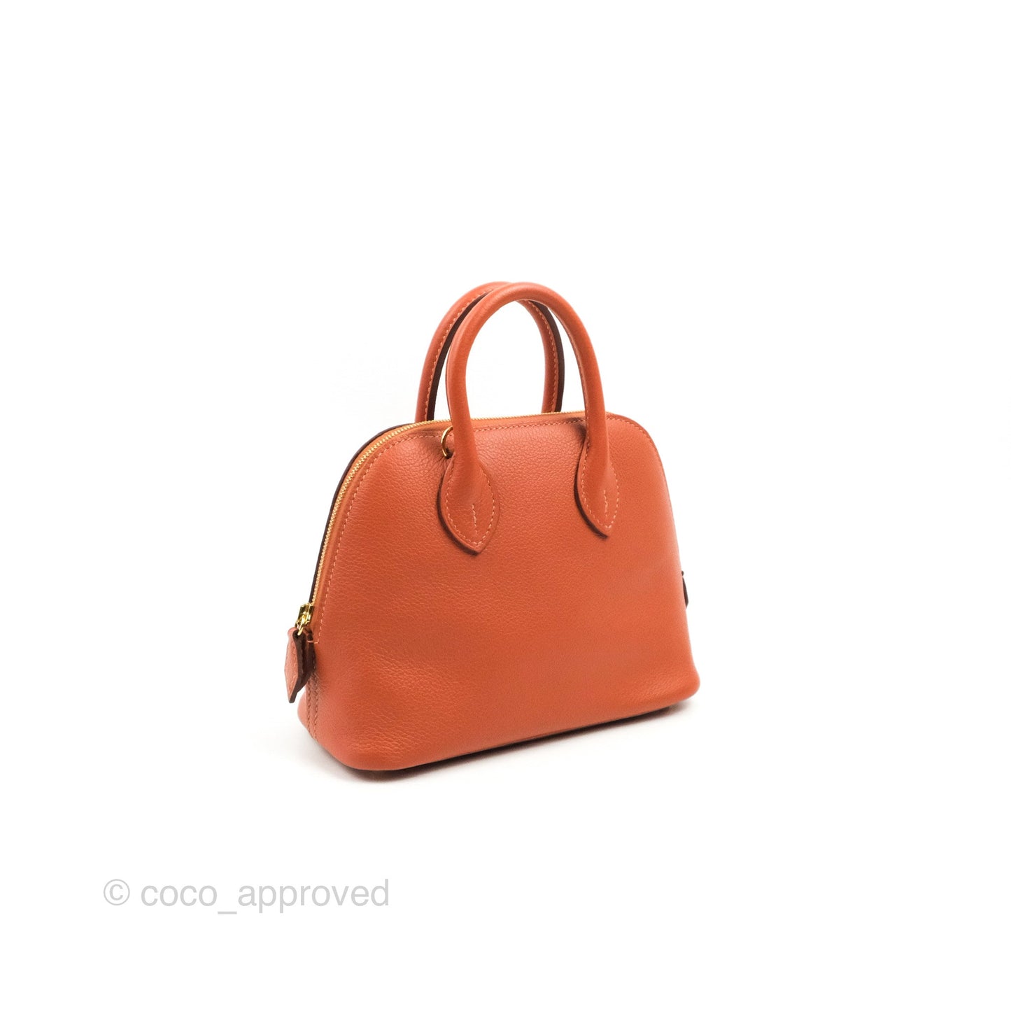 Hermès Bolide Mini 1923 Blush Rose Jaipur Gold Hardware