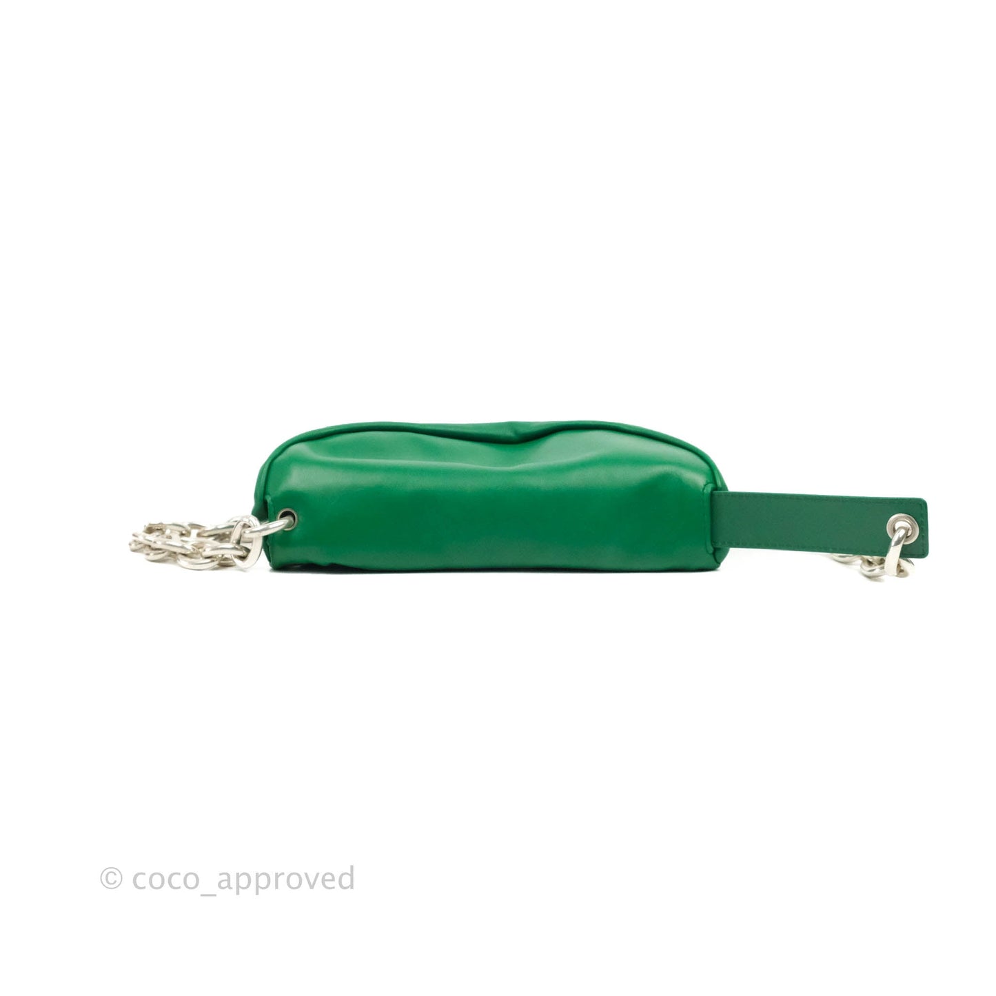 Bottega Veneta Nappa The Belt Chain Pouch Green