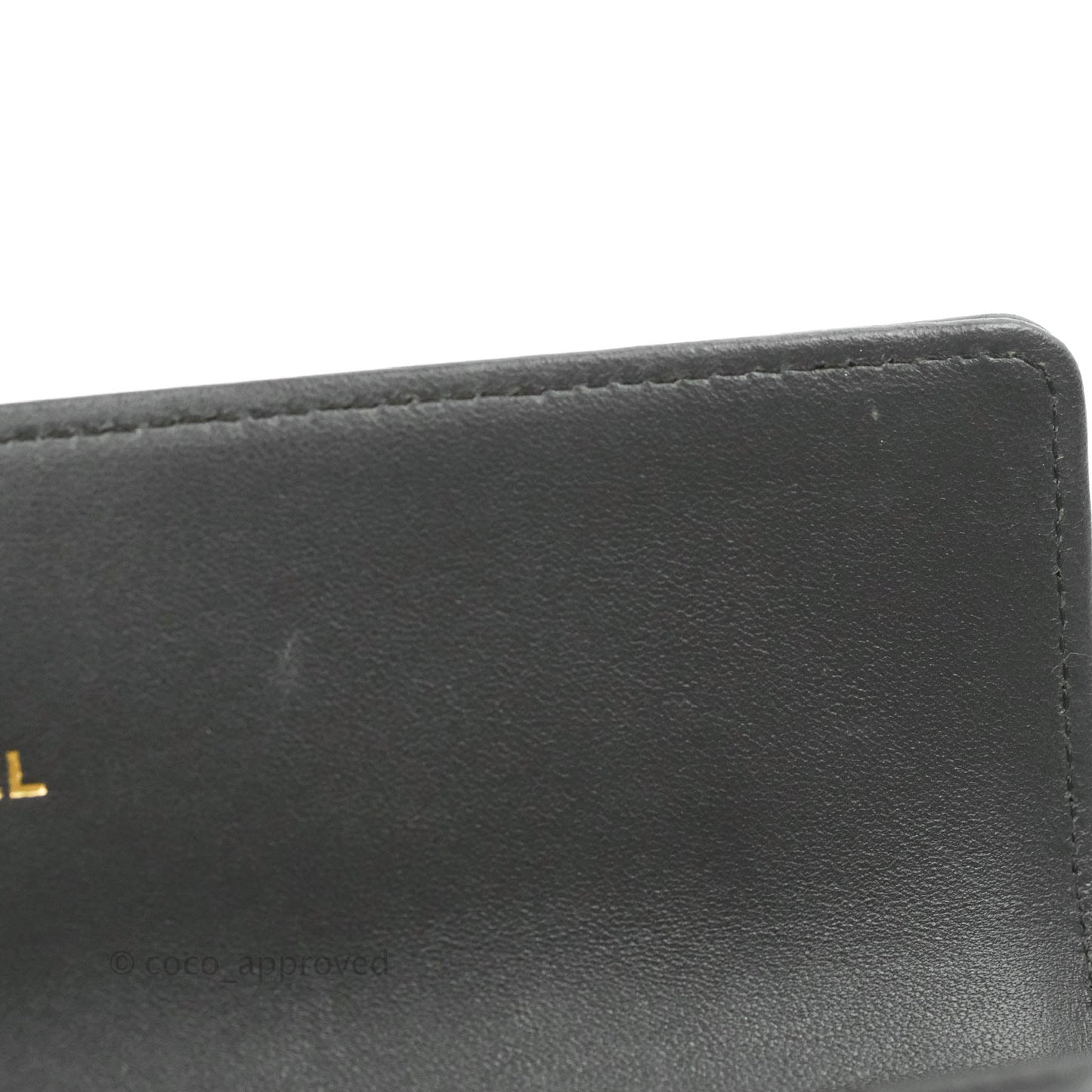 Chanel Quilted Boy Flap Long Wallet Dark Purple Lambskin Gold Hardware