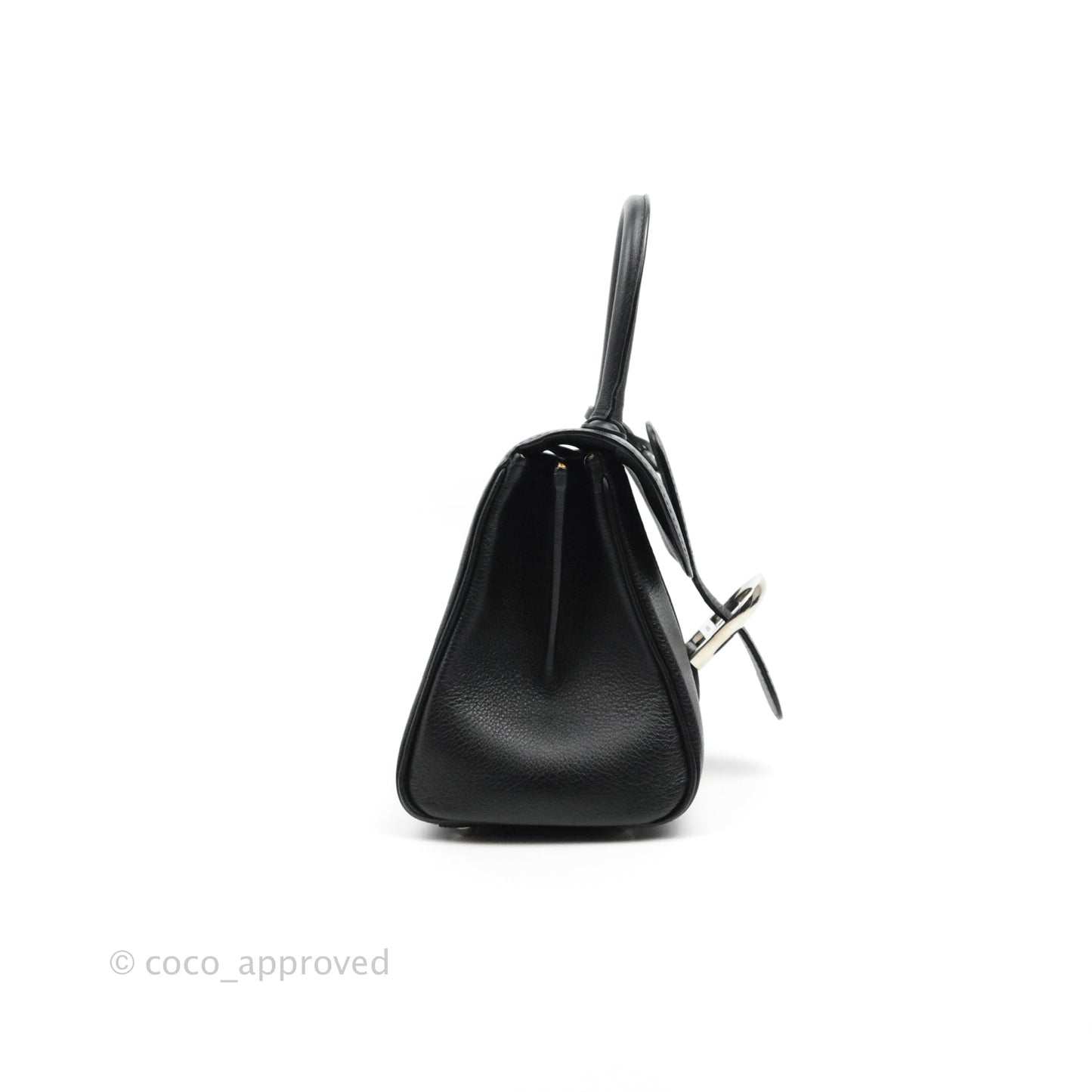 Delvaux Mini Brillant Bag Vegetal Rodeo Calf Silver Hardware