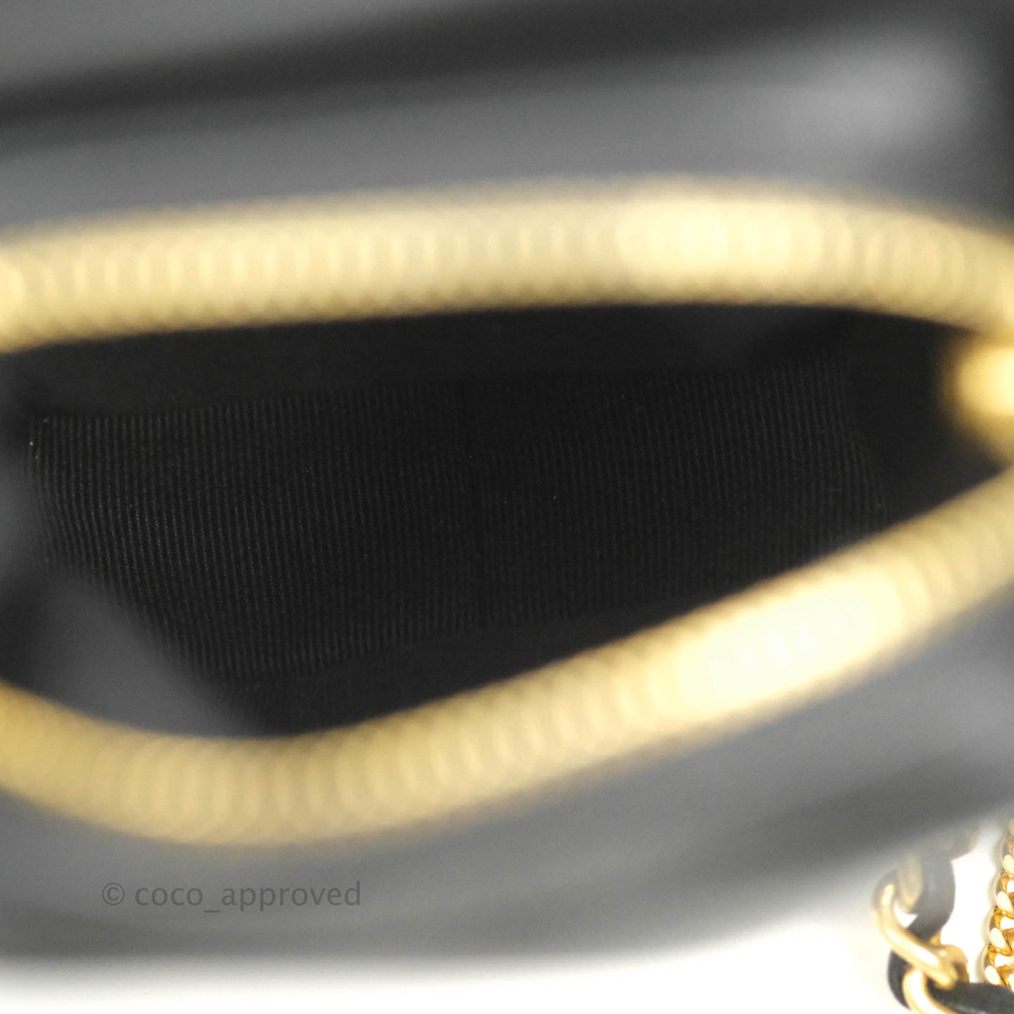 Chanel Quilted Small Camera Case Black Calfskin
