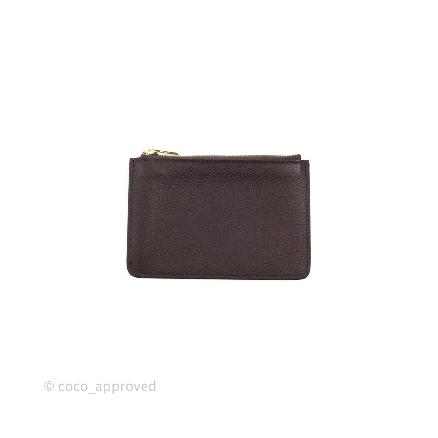 Hermès Constance Slim Wallet Rouge Sellier Evercolor Gold Hardware