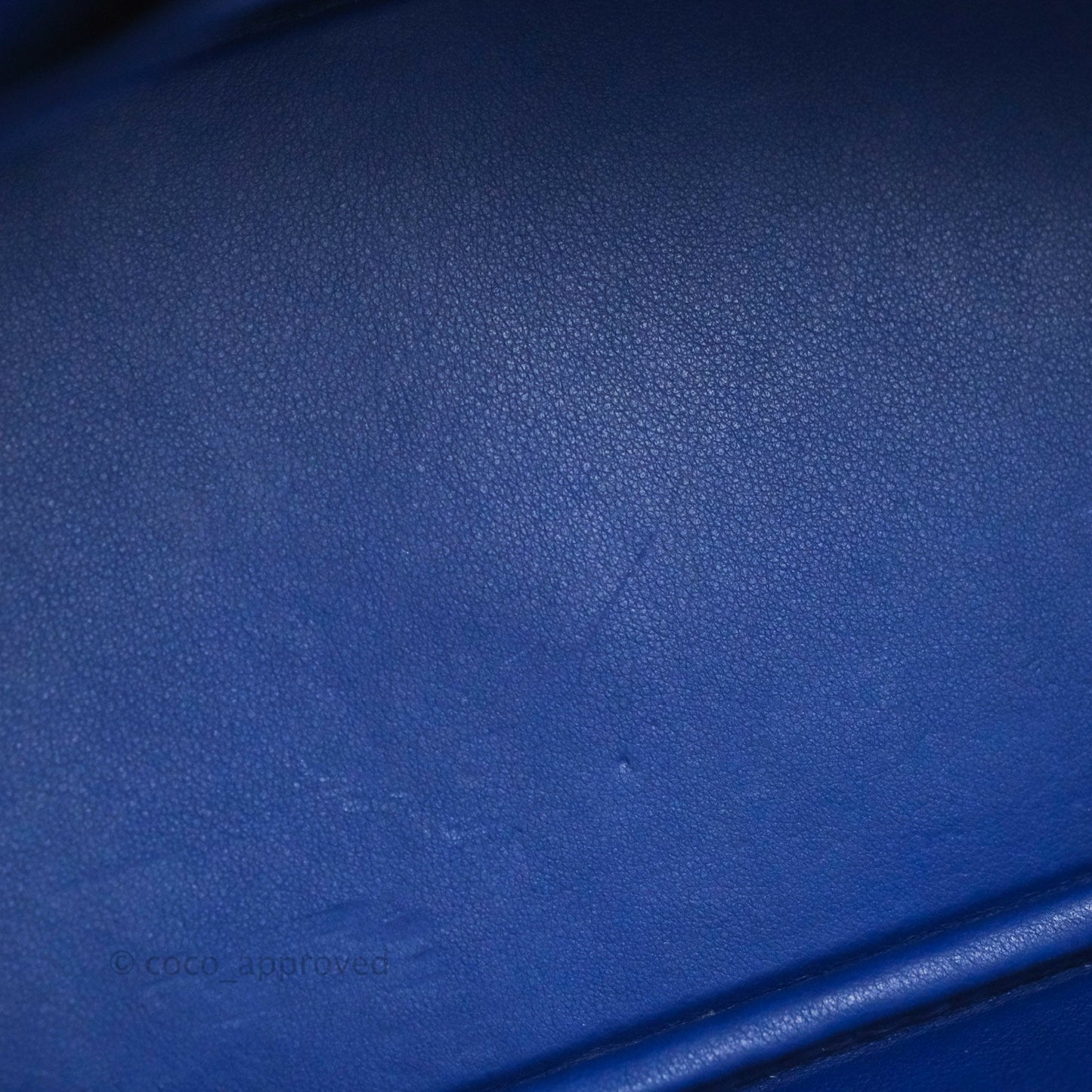 Hermès Bolide 1923 31 Bleu Royal Evercolor Palladium Hardware