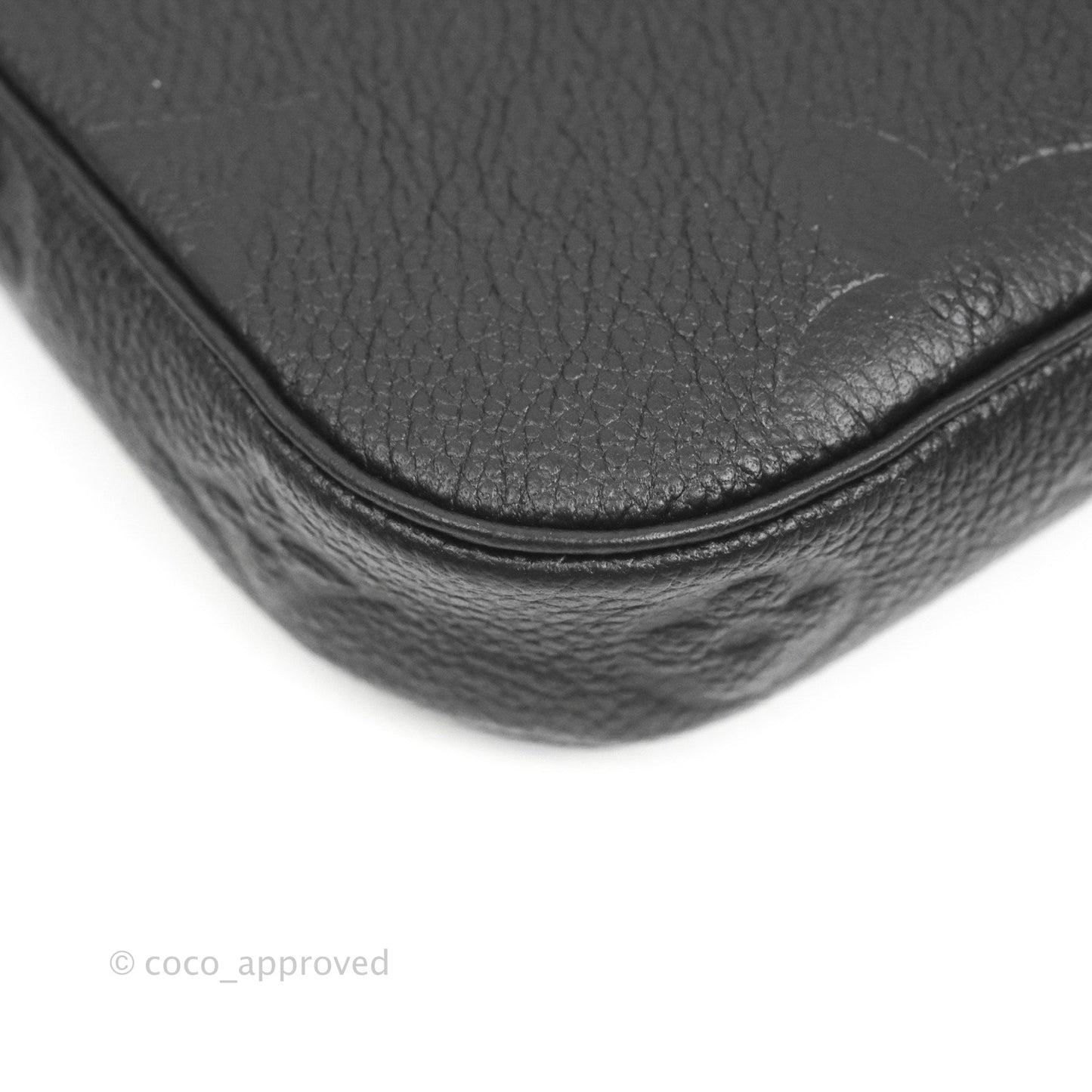 Louis Vuitton Multi Pochette Accessories Monogram Empreinte Black