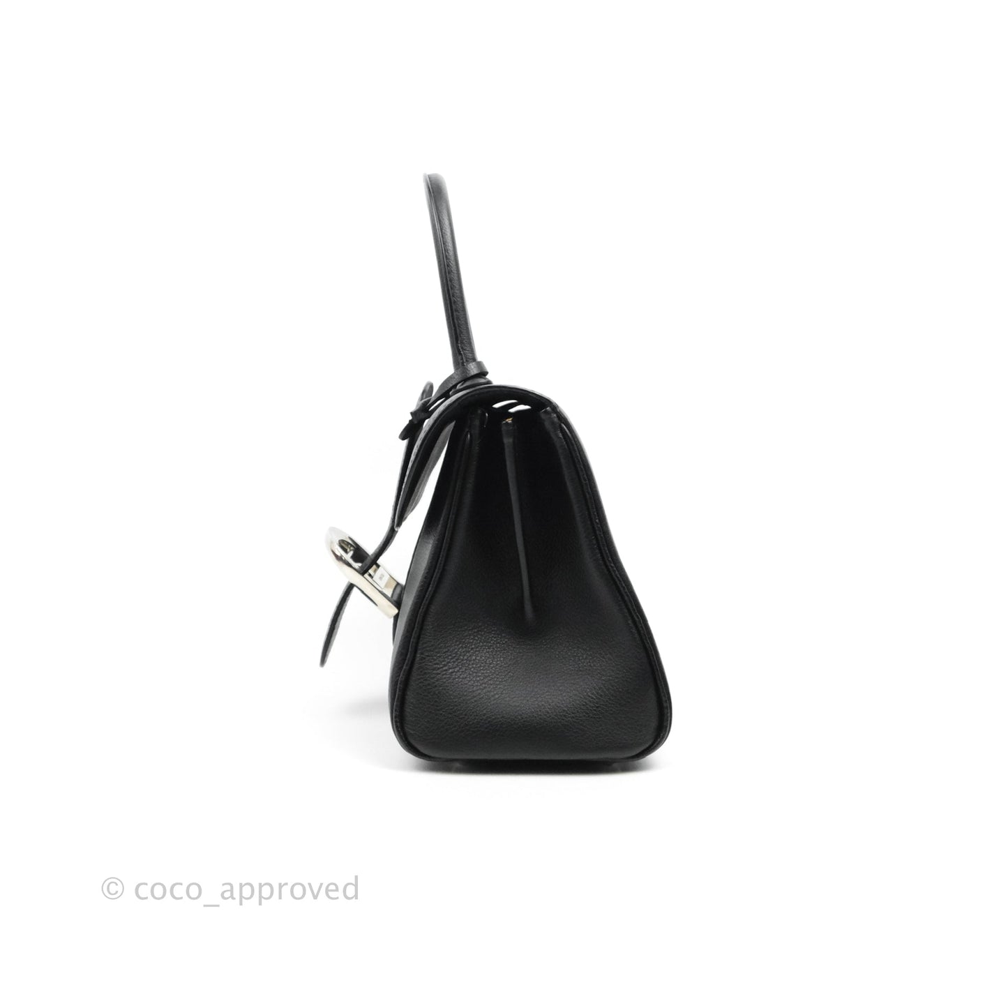 Delvaux Mini Brillant Bag Vegetal Rodeo Calf Silver Hardware