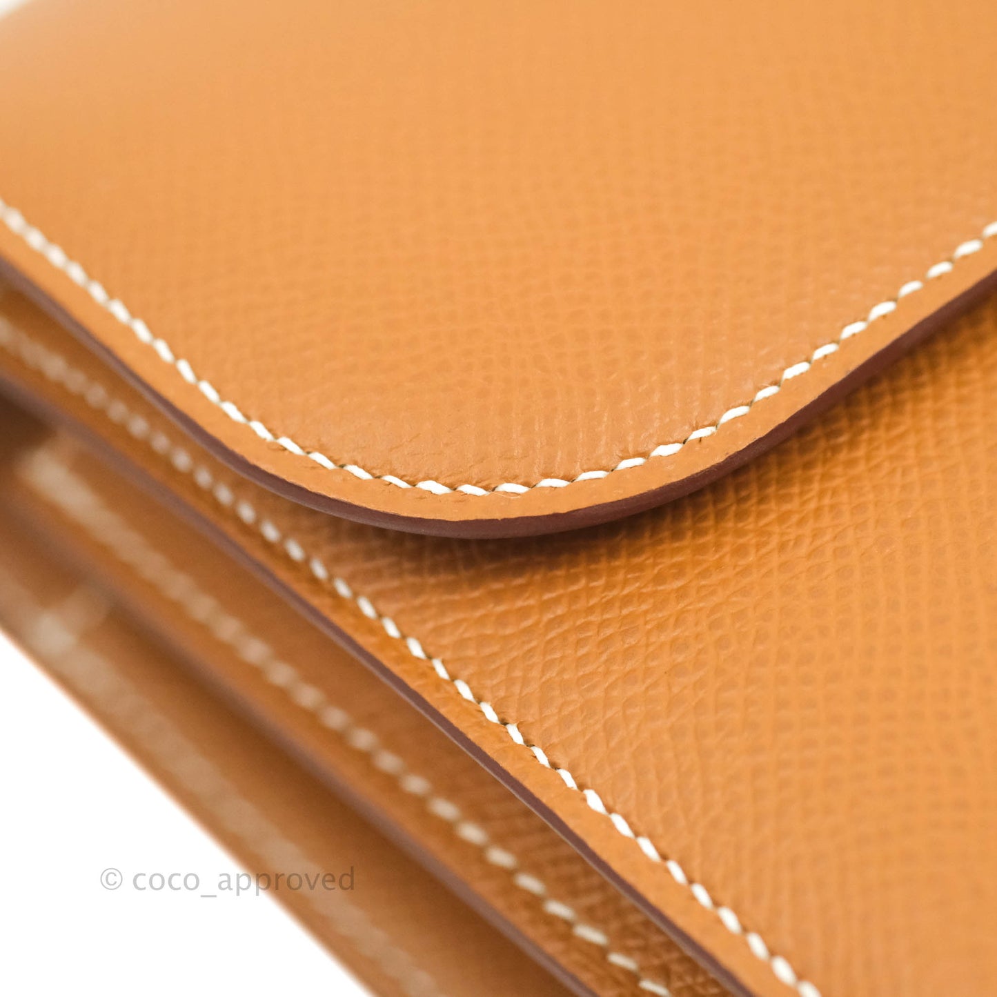 Hermès Constance Mini 18 Gold Epsom Gold Hardware