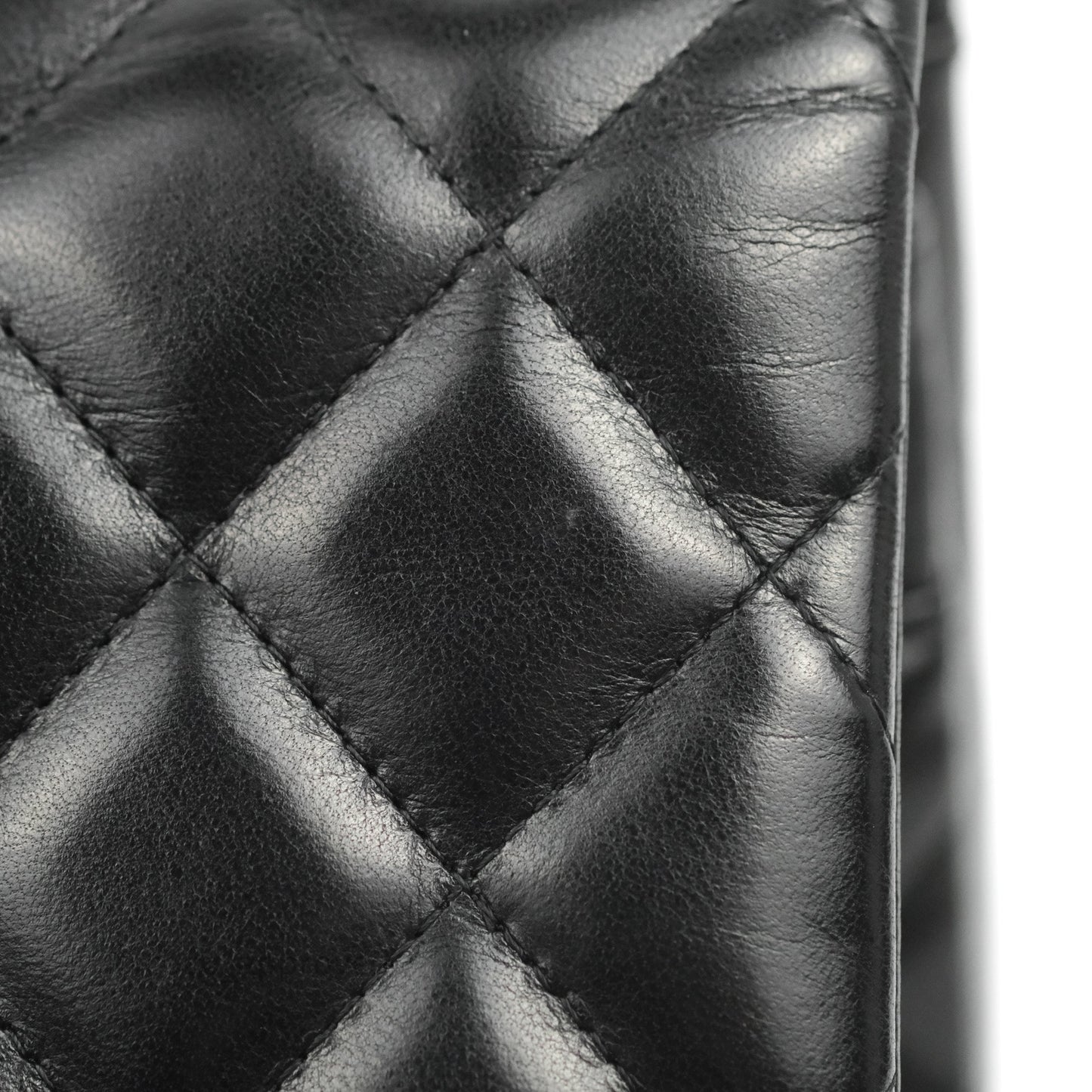 Chanel Jumbo Double Flap Black Lambskin Silver Hardware⁣⁣