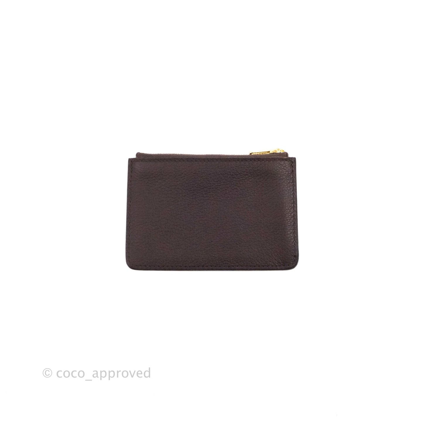Hermès Constance Slim Wallet Rouge Sellier Evercolor Gold Hardware