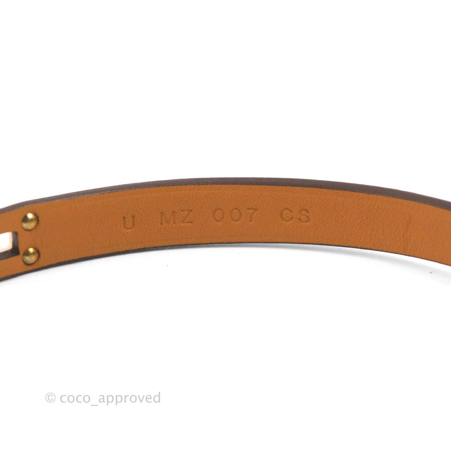 Hermès Kelly Double Tour Bracelet Rose Swift Gold Hardware