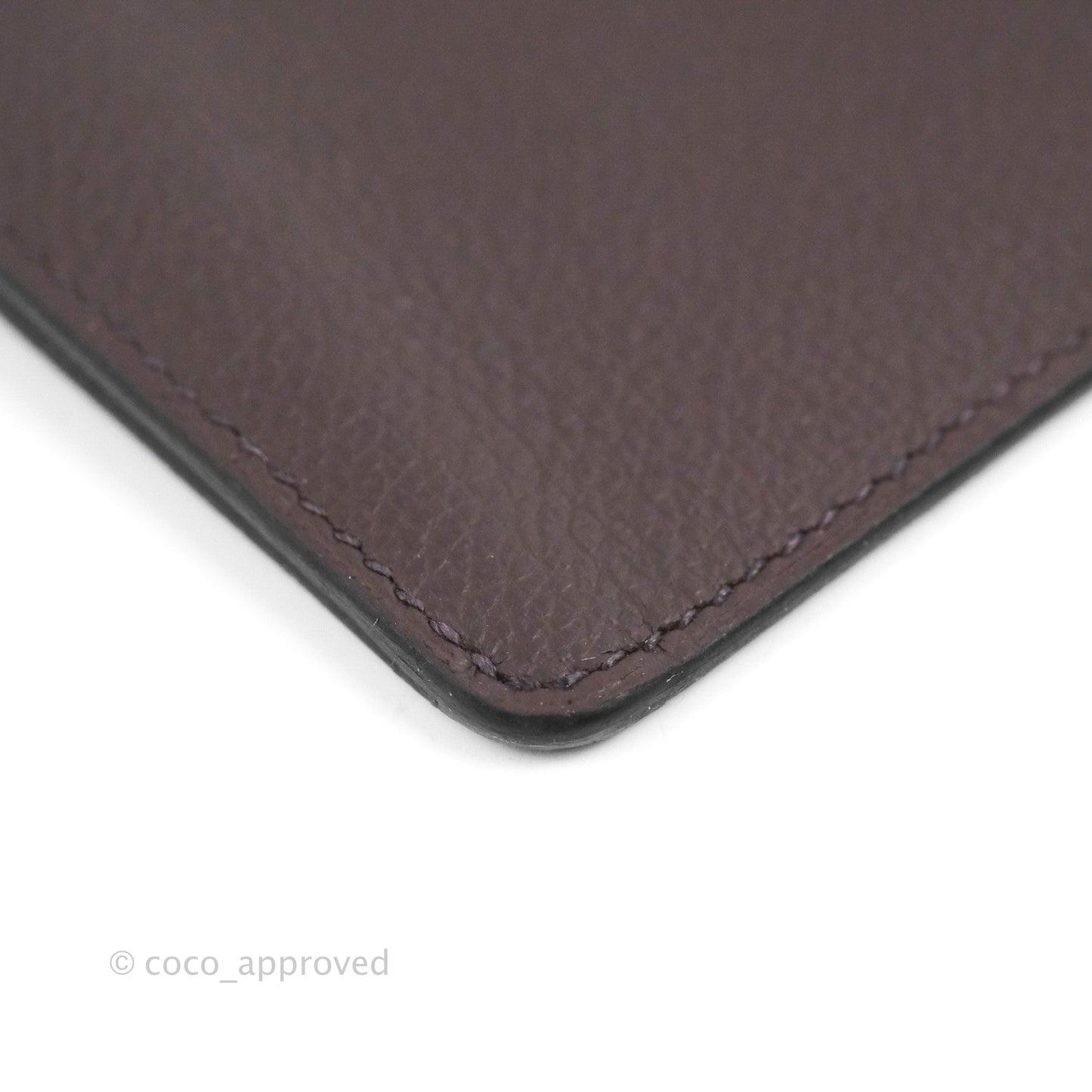 Hermès Constance Slim Wallet Rouge Sellier Evercolor Gold Hardware