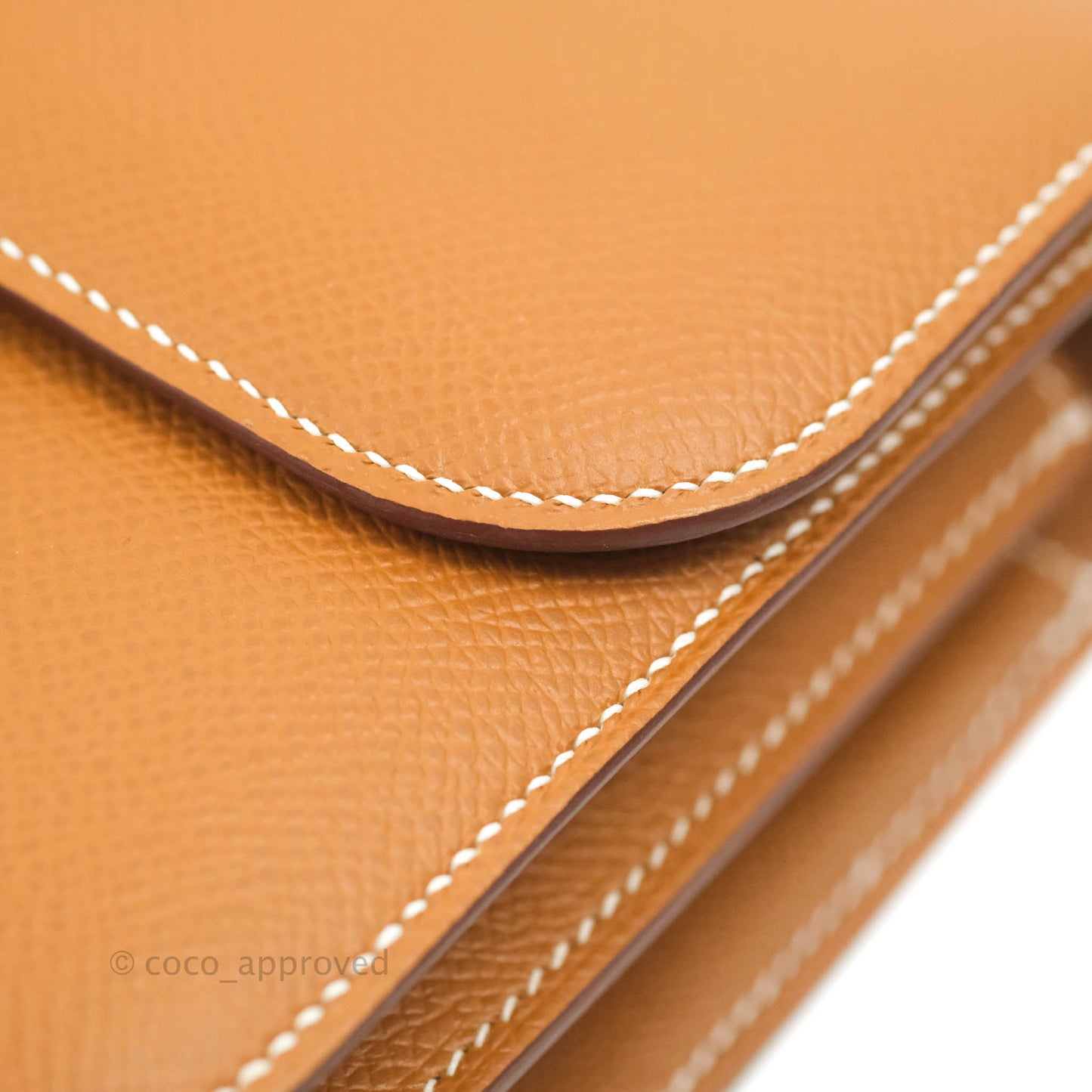 Hermès Constance Mini 18 Gold Epsom Gold Hardware