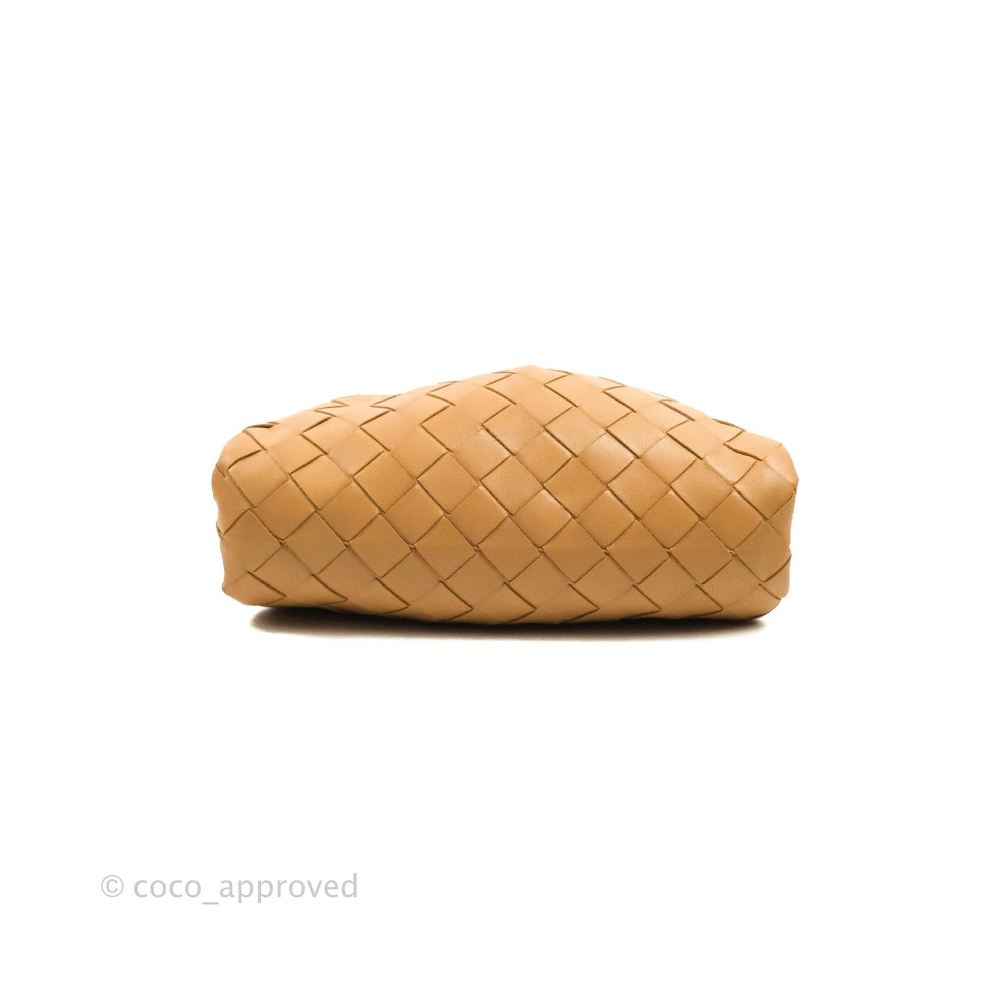 Bottega Veneta Nappa Intrecciato The Mini Pouch Carmel