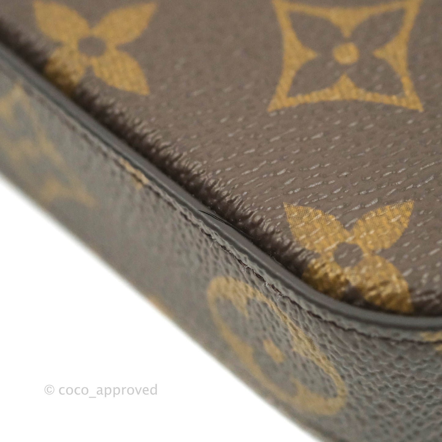 Louis Vuitton Félicie Pochette Monogram Canvas Fuchsia Pink