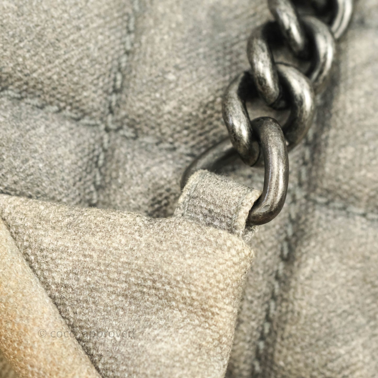 Chanel Medium Graffiti Printed Canvas Backpack Beige