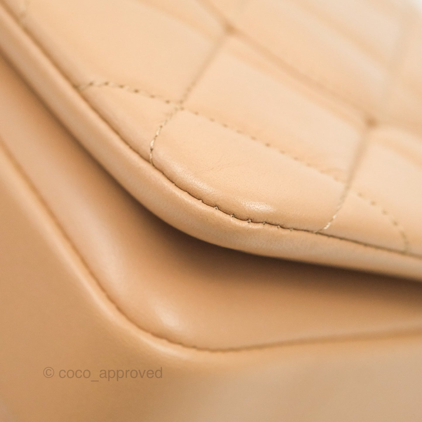 Chanel Small Trendy CC Beige Lambskin Gold Hardware