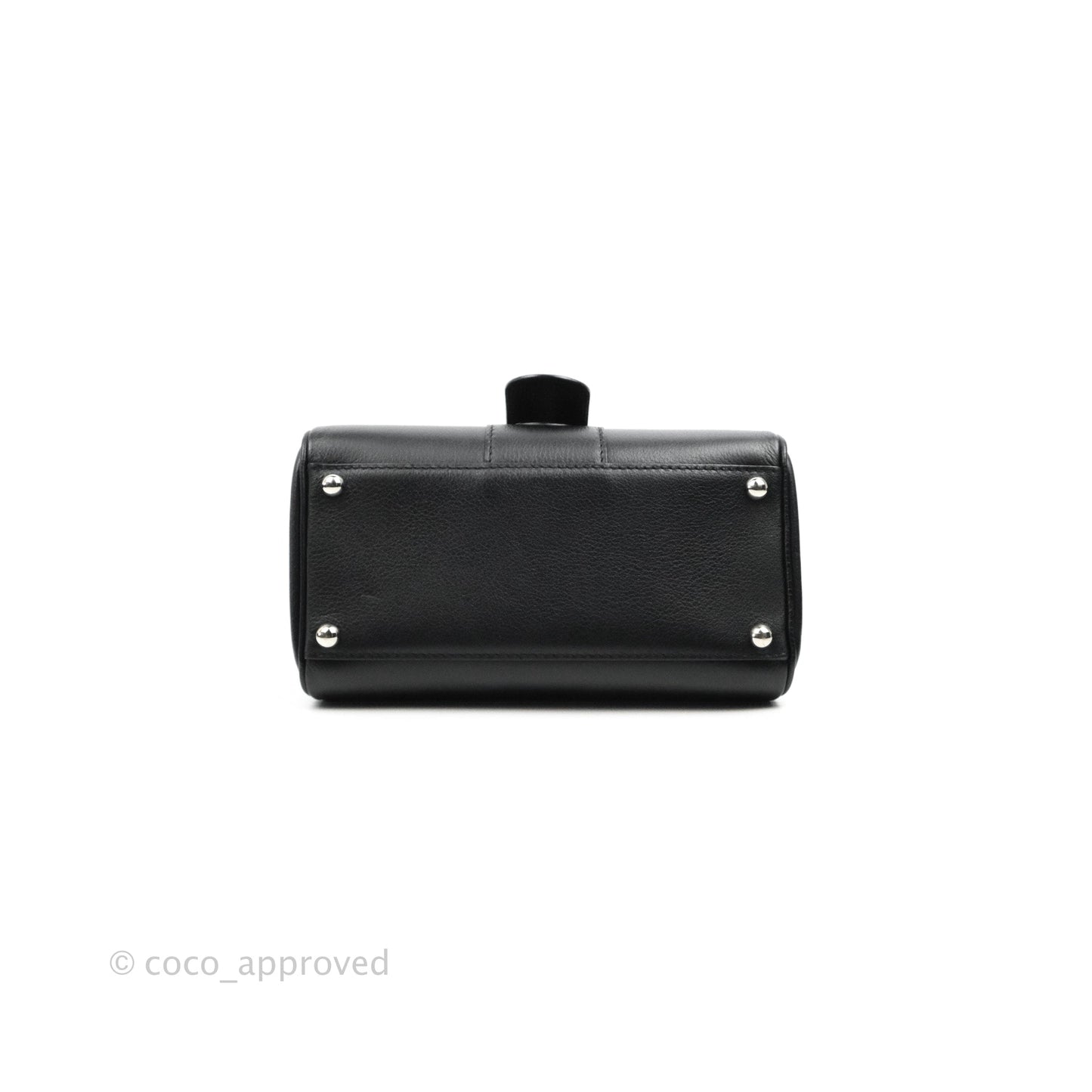 Delvaux Mini Brillant Bag Vegetal Rodeo Calf Silver Hardware