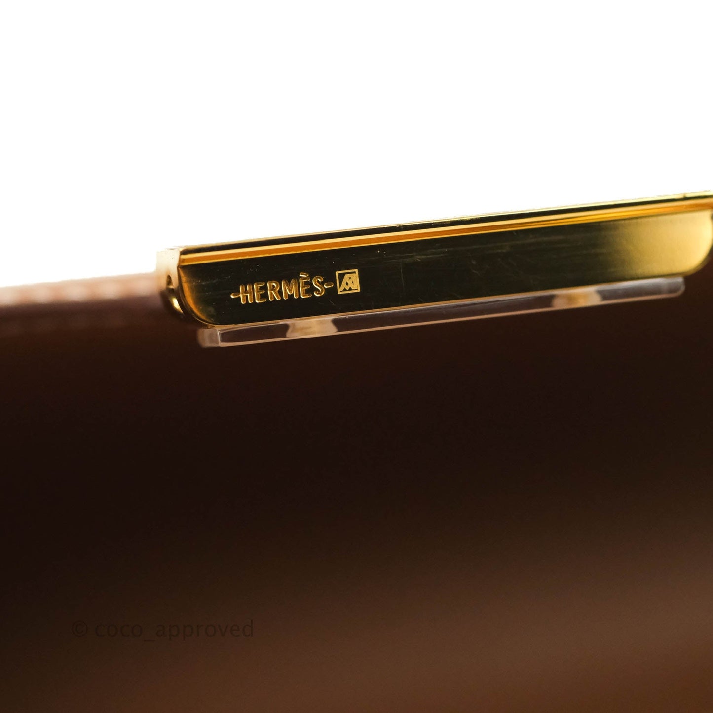 Hermès Constance Mini 18 Gold Epsom Gold Hardware